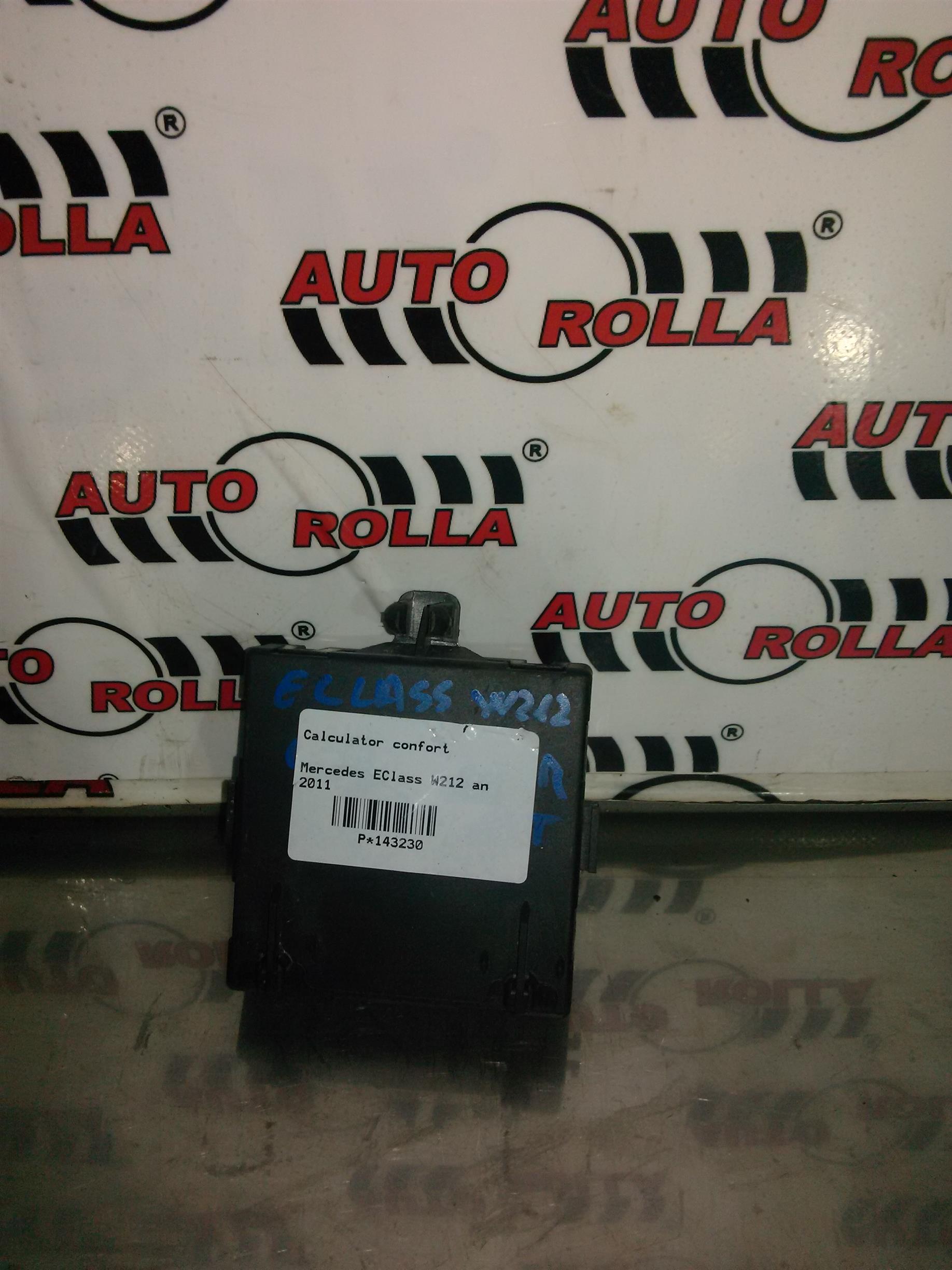 Calculator confort Mercedes EClass W212 an 2011