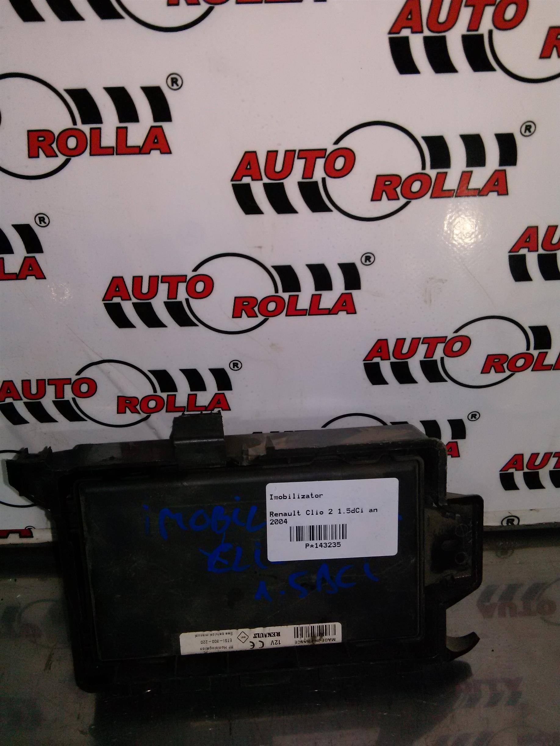 Imobilizator Renault Clio 2 1.5dCi an 2004