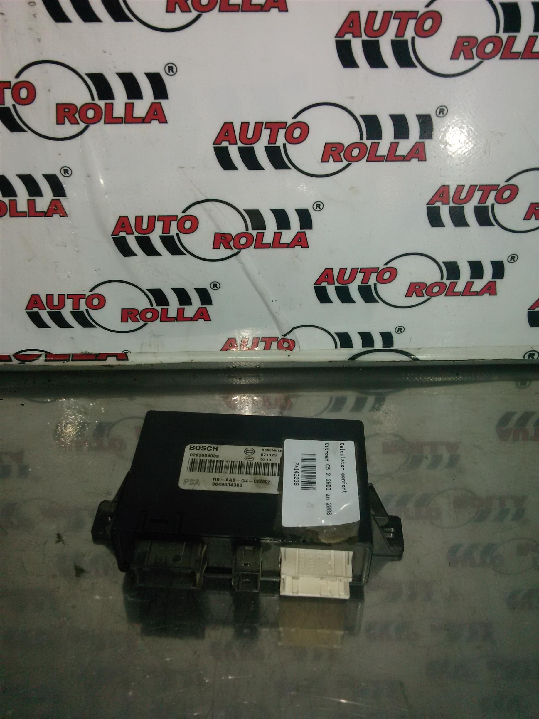 Calculator confort Citroen C5 2.2HDI an 2008