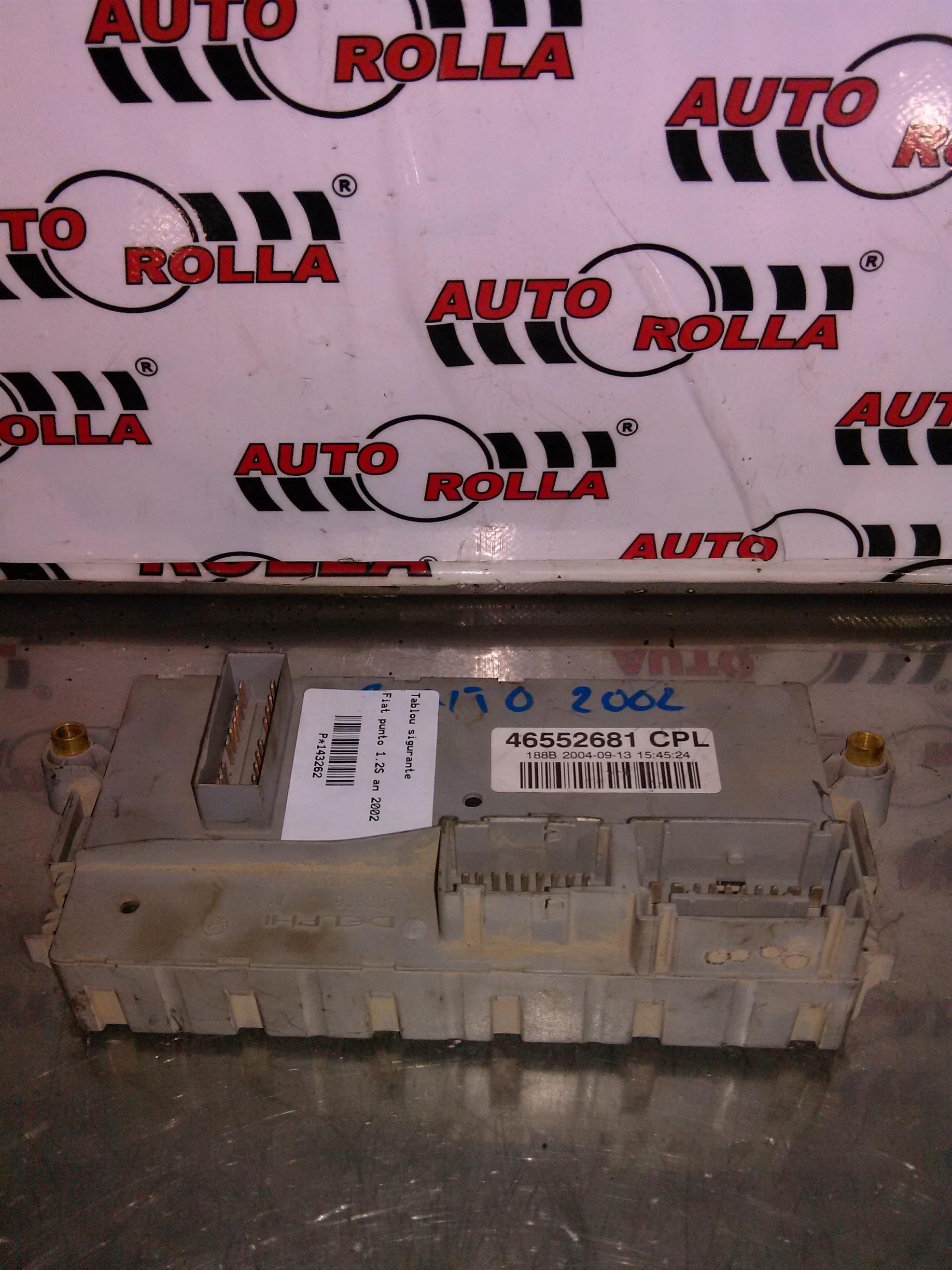 Tablou sigurante Fiat punto 1.2S an 2002