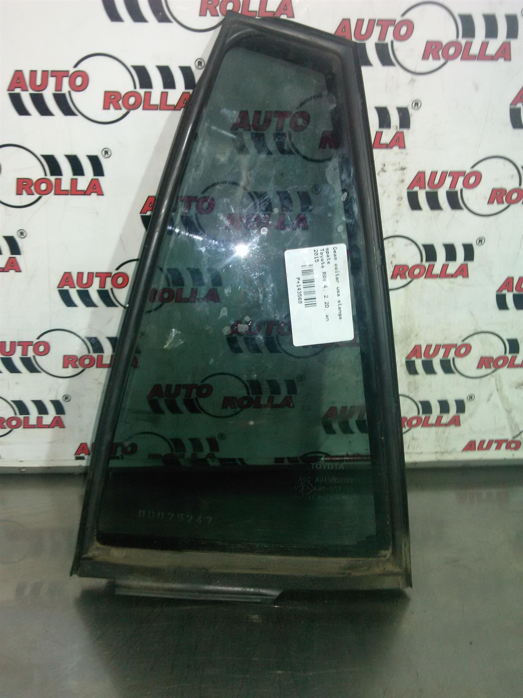 Geam coltar usa stanga spate Toyota RAV 4, 2.2D, an 2015