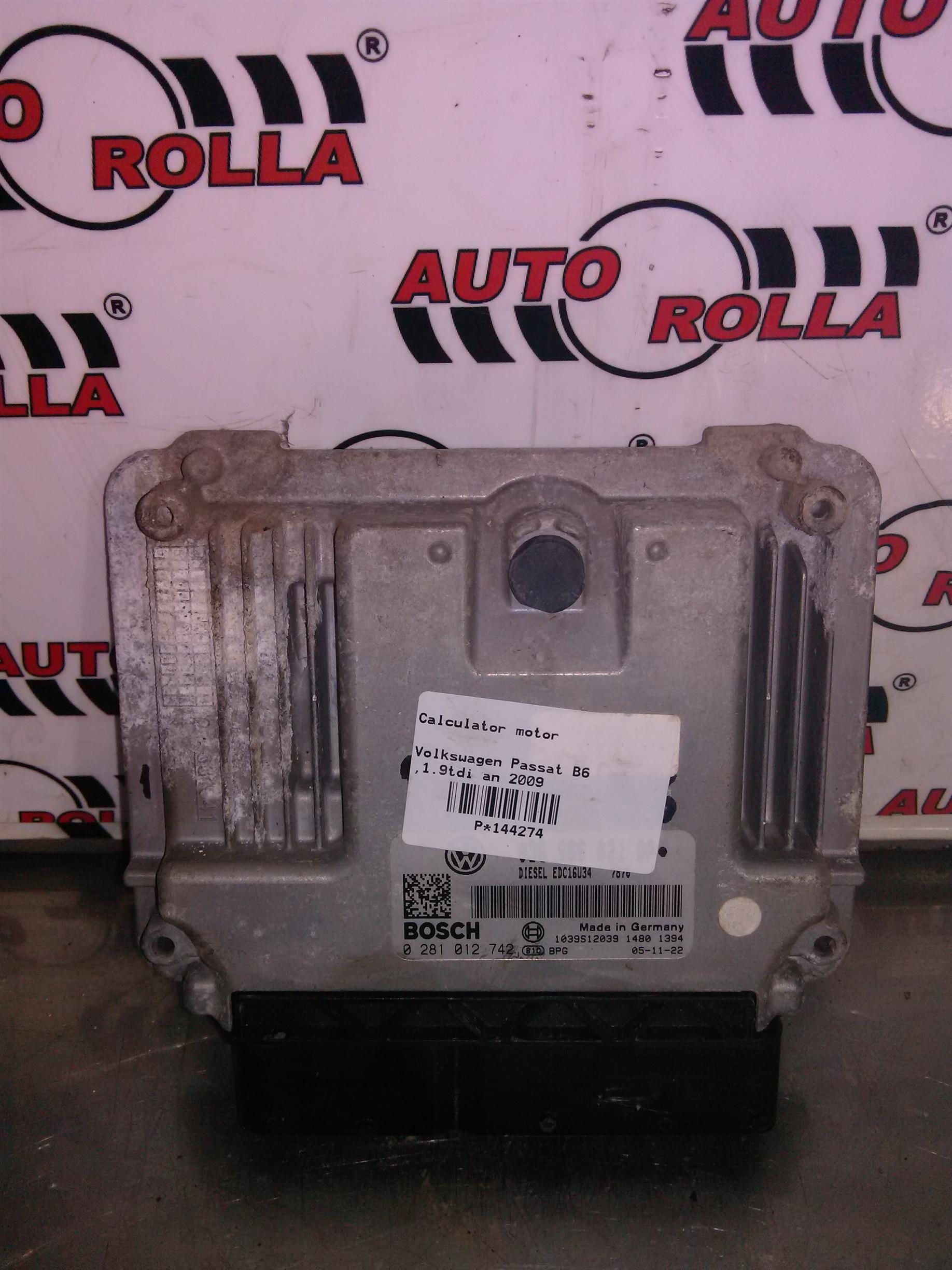 Calculator motor Volkswagen Passat B6 ,1.9tdi an 2009