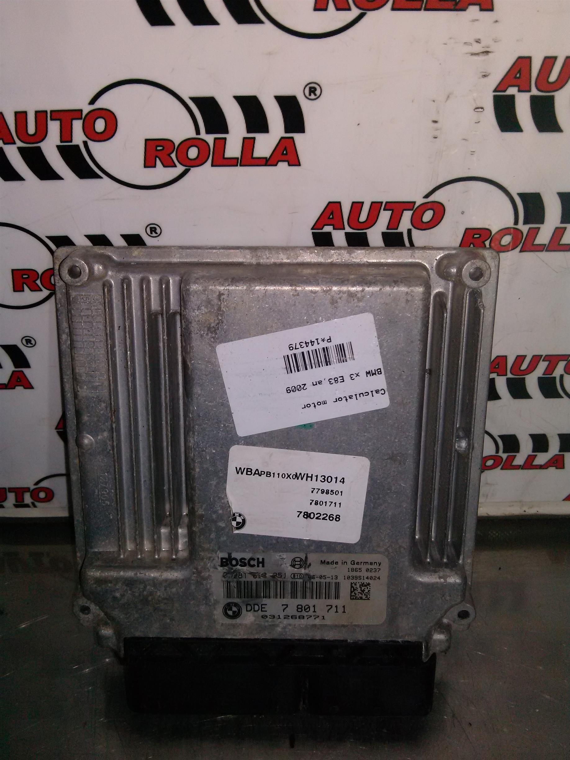 Calculator motor BMW x3 E83,an 2009