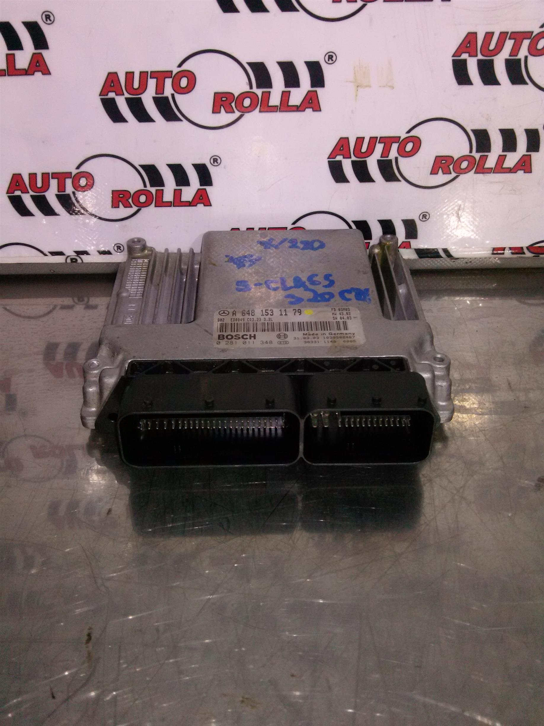 Calculator motor (A6481531179) Mercedes S-Class w220 320CDI an 2003