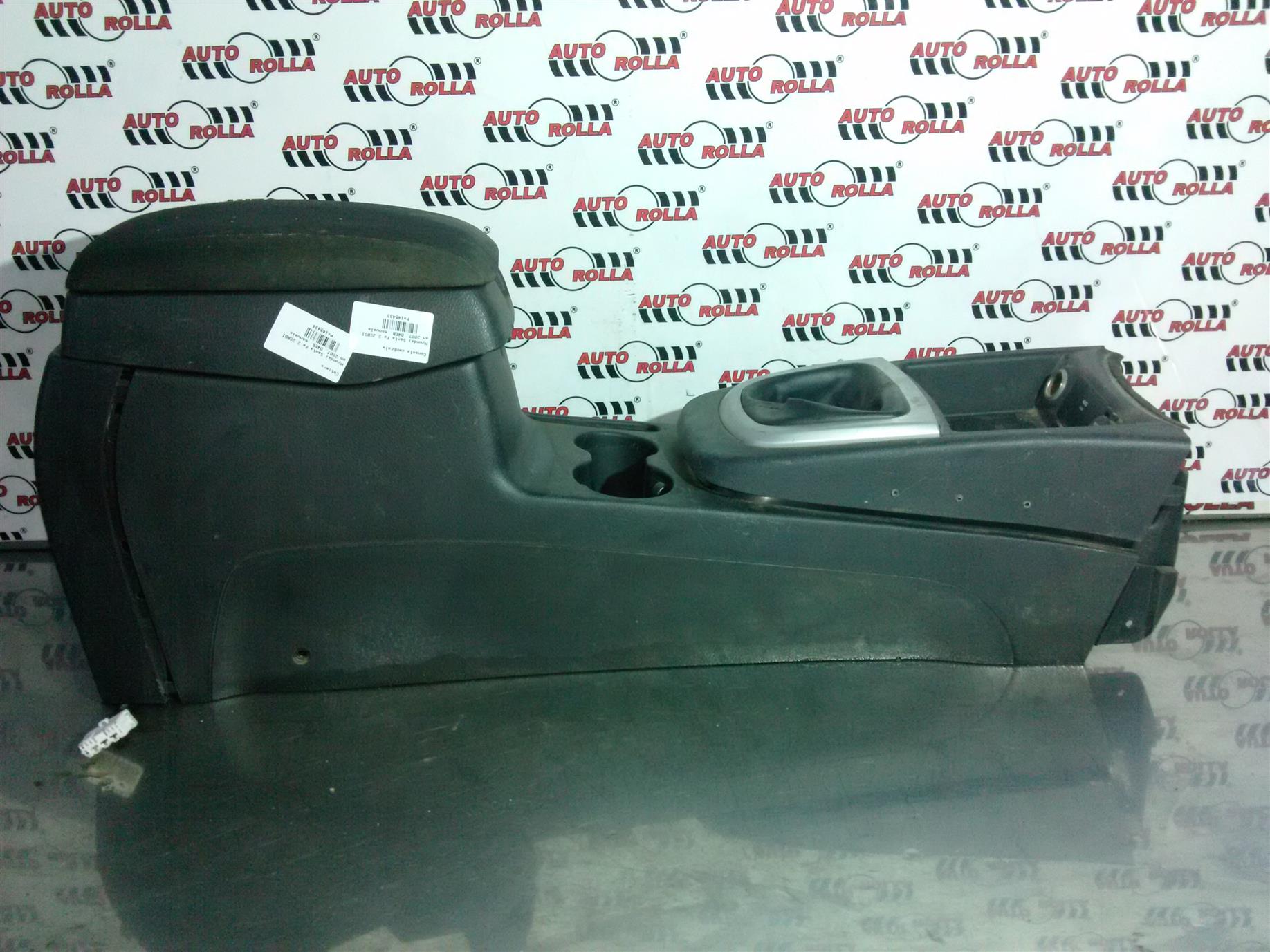 Consola centrala Hyundai Santa Fe 2.2CRDI, an 2007, D4EB, manuala