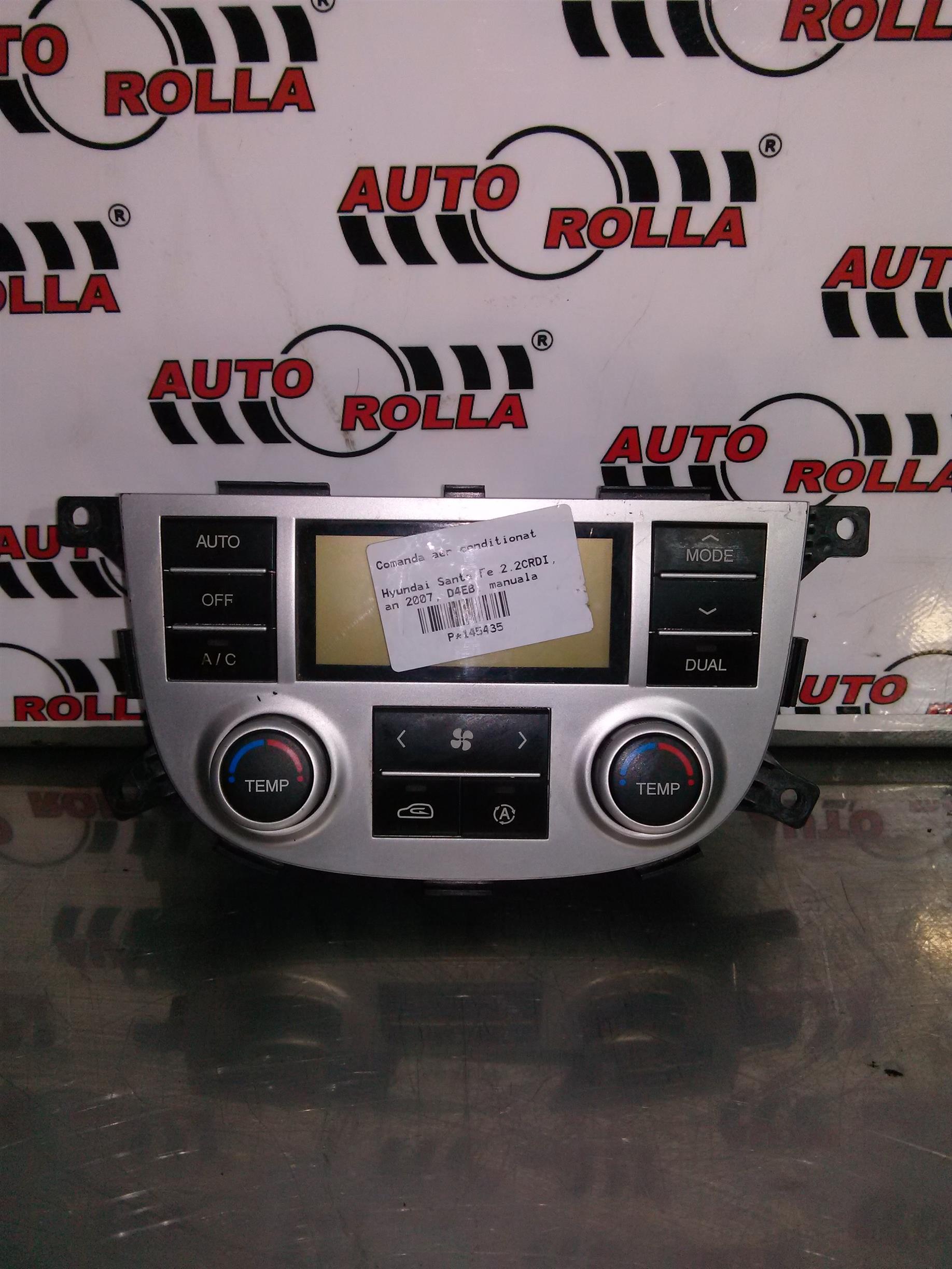 Comanda aer conditionat Hyundai Santa Fe 2.2CRDI, an 2007, D4EB, manuala