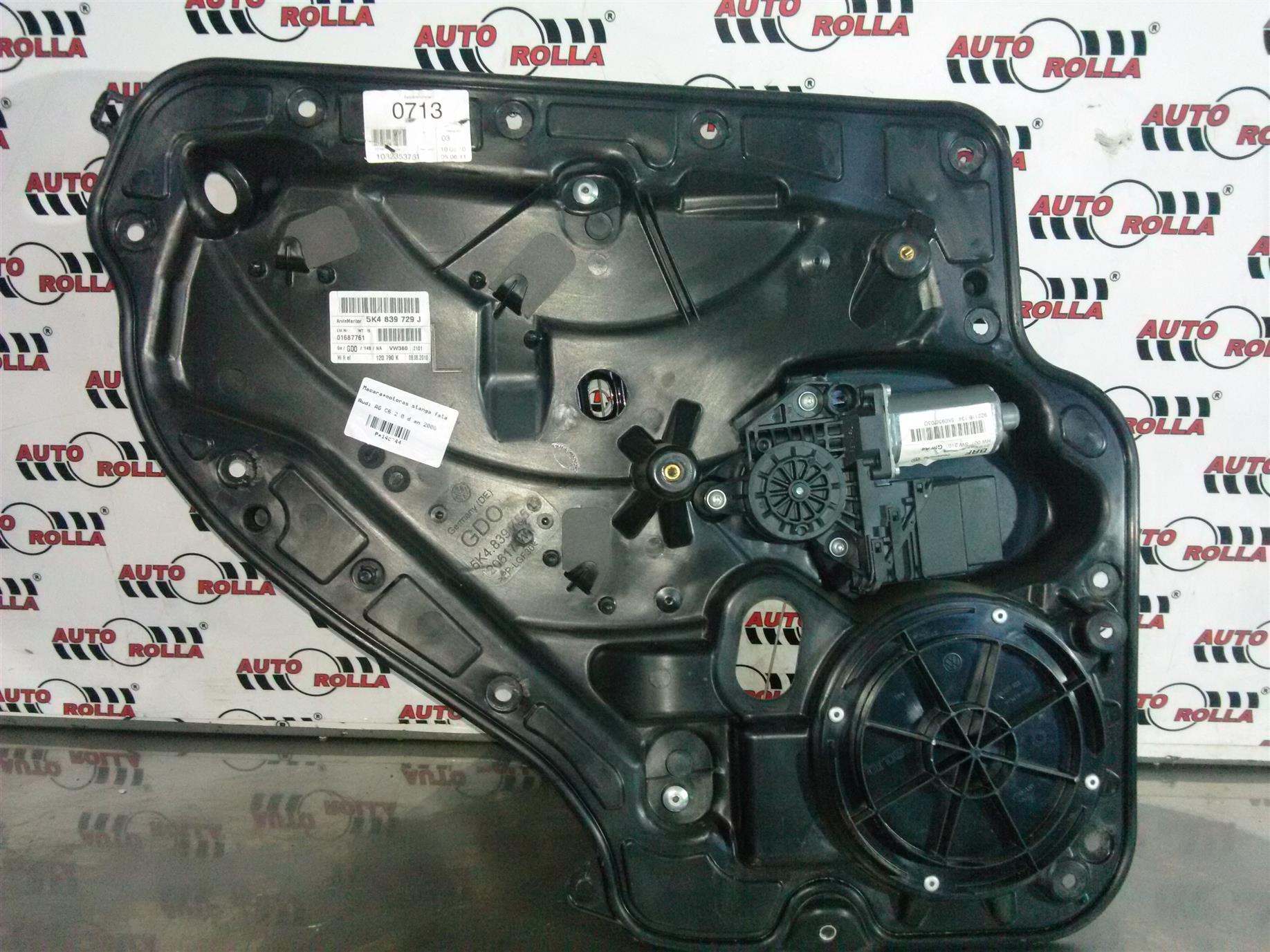 Macara+motoras stanga fata Audi A6 C6 2.0 d an 2006