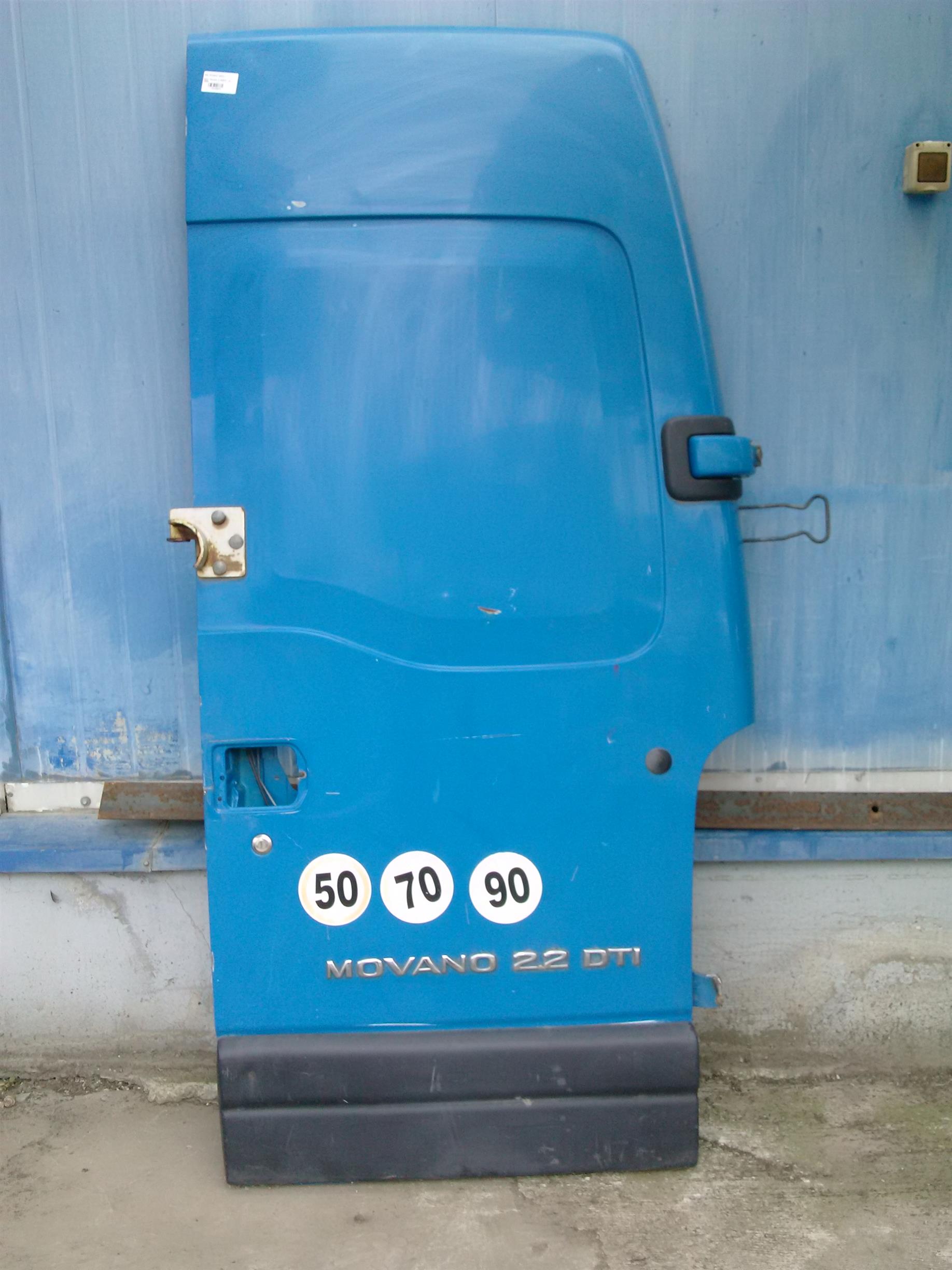 Usa dreapta spate Opel Movano 2.5CDTI, an 2008