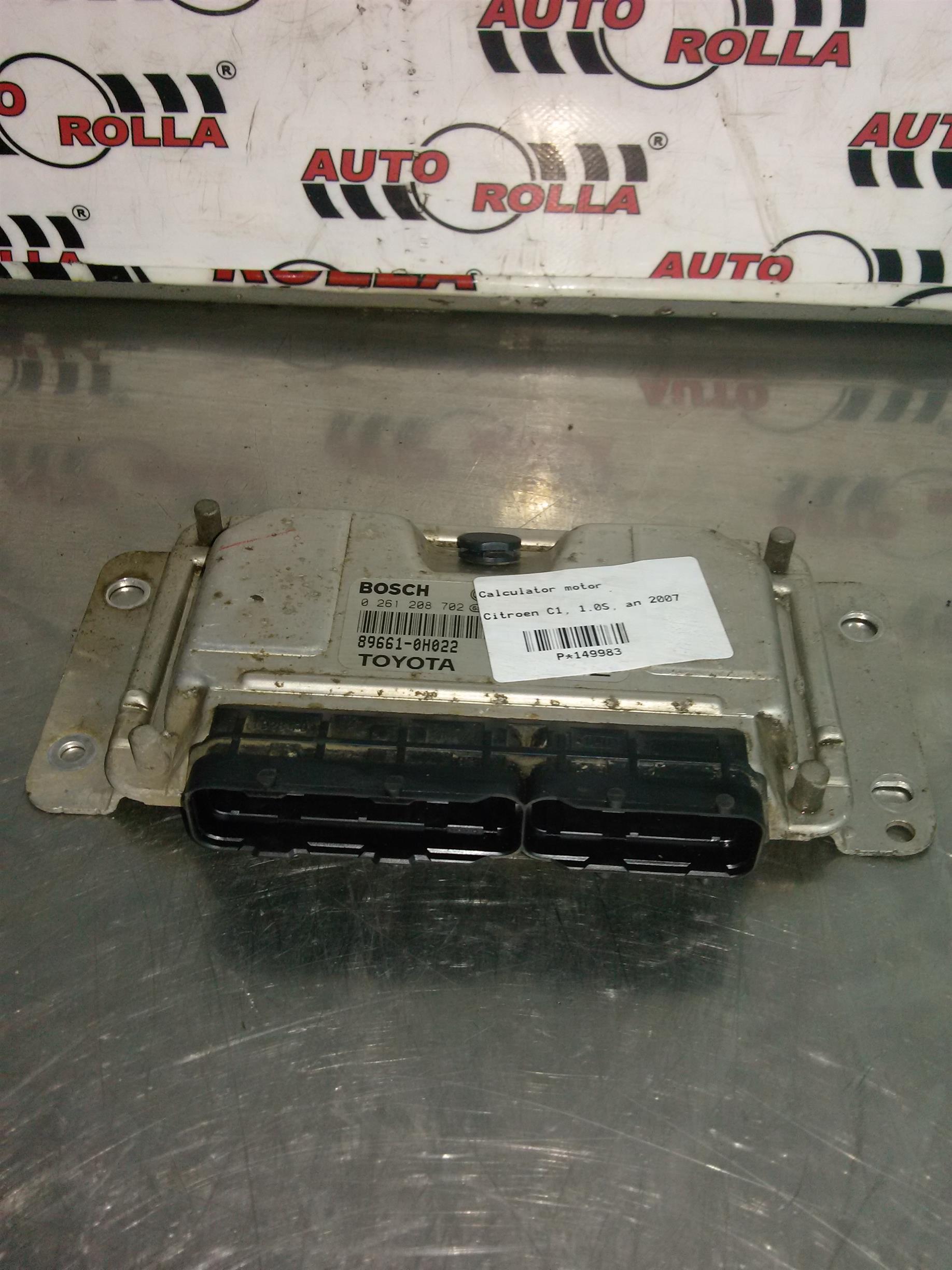 Calculator motor Citroen C1, 1.0S, an 2007