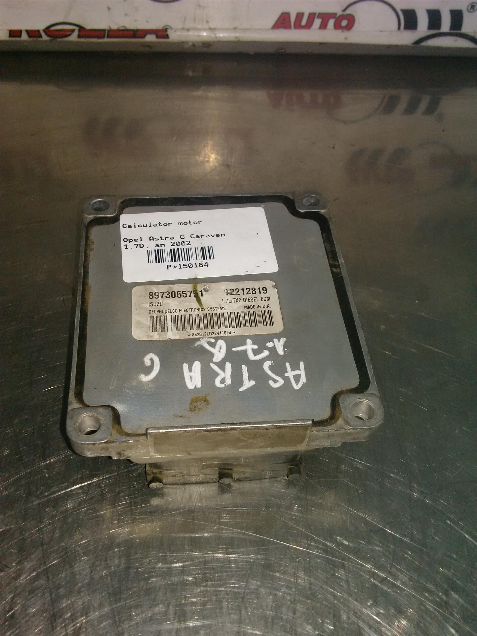 Calculator motor Opel Astra G Caravan 1.7D, an 2002