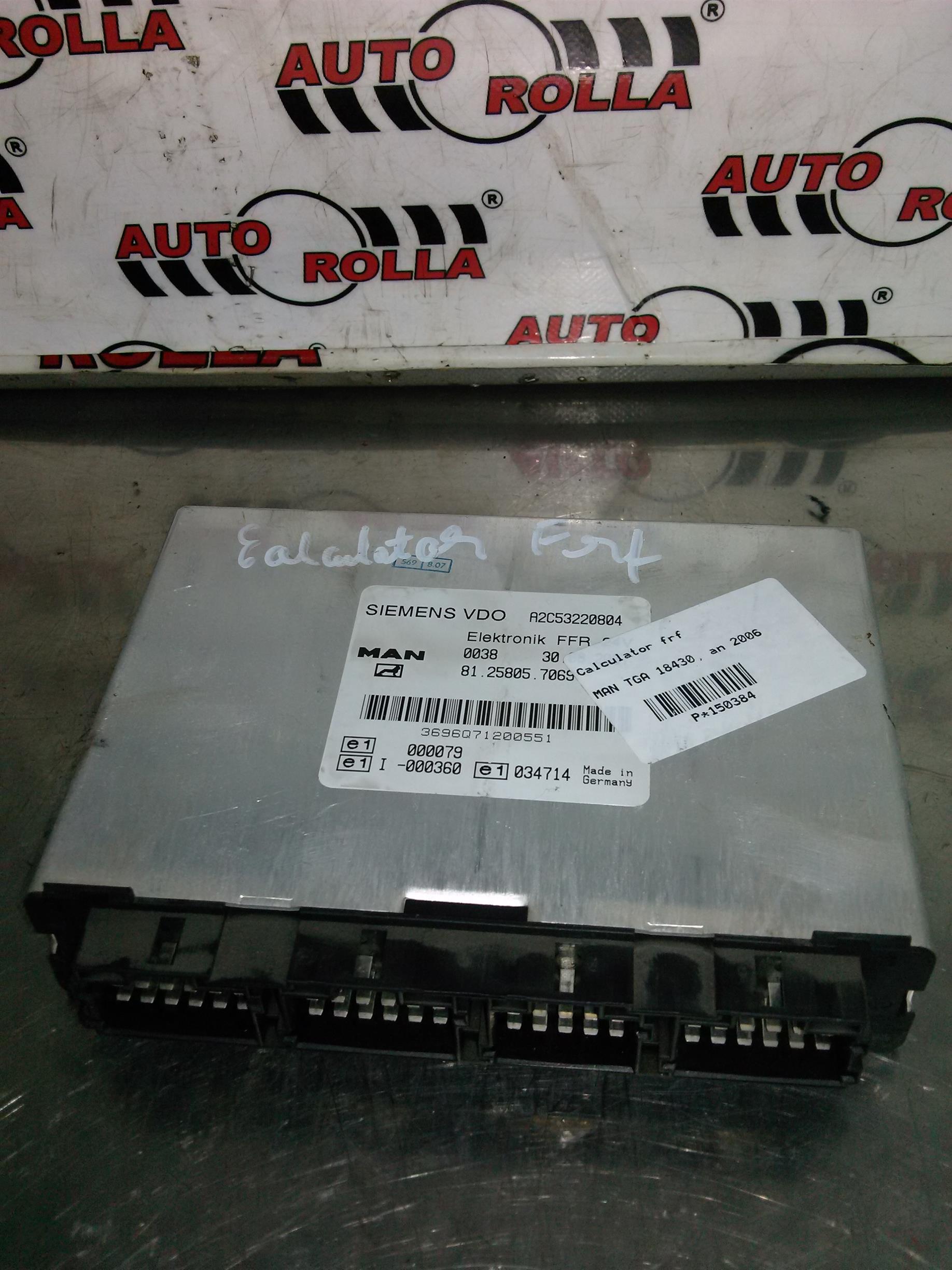 Calculator frf MAN TGA 18430, an 2006