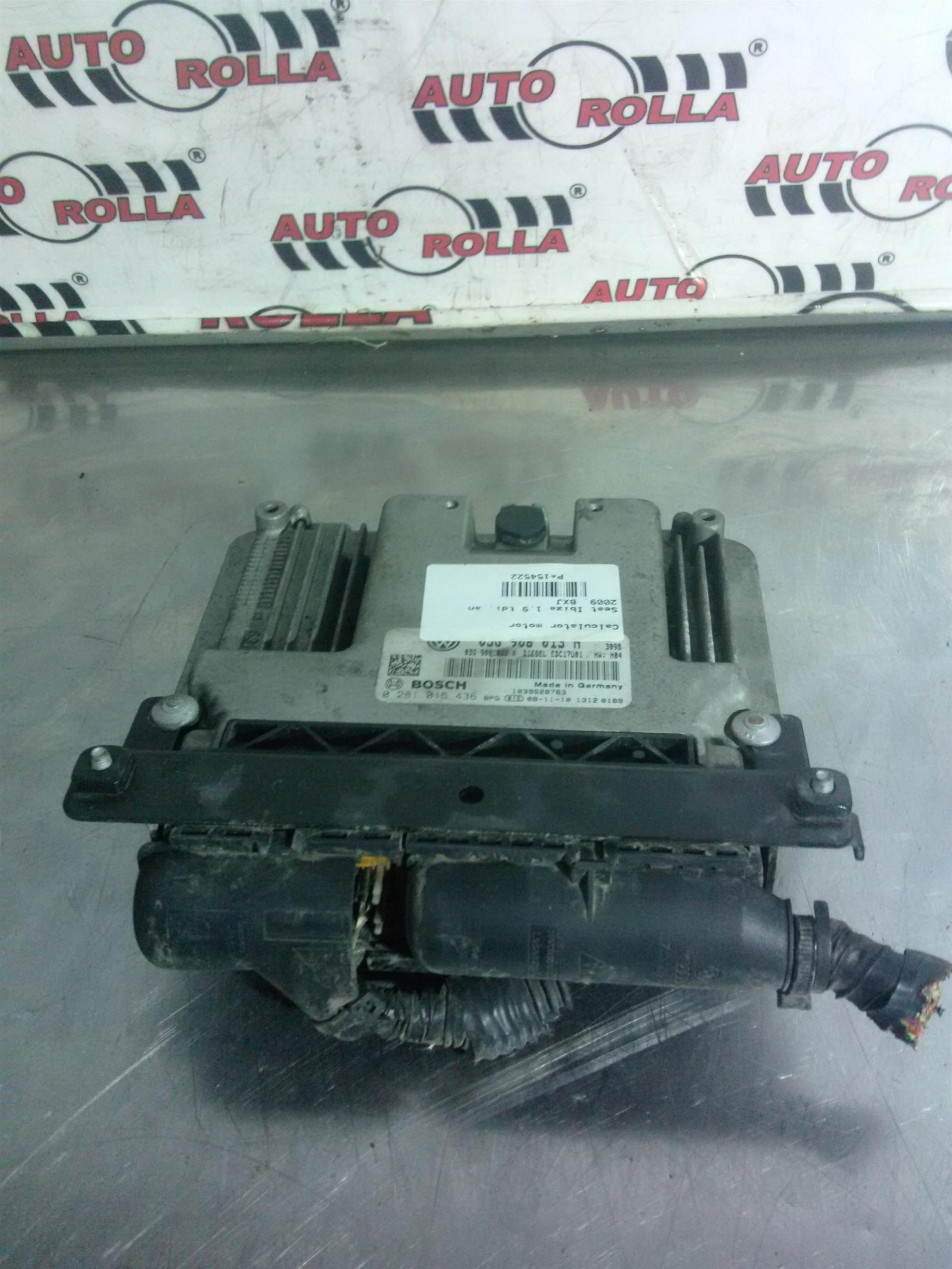Calculator motor Seat Ibiza 1.9 tdi, an 2009, BXJ