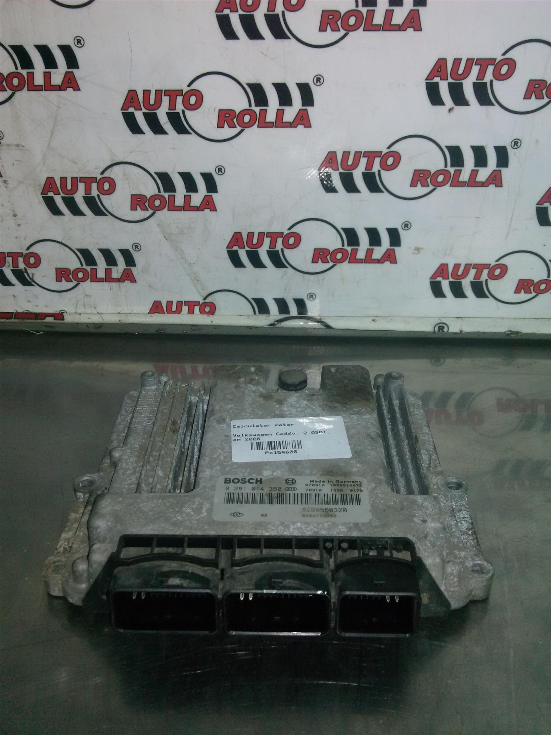 Calculator motor Volkswagen Caddy, 2.0SDI, an 2006