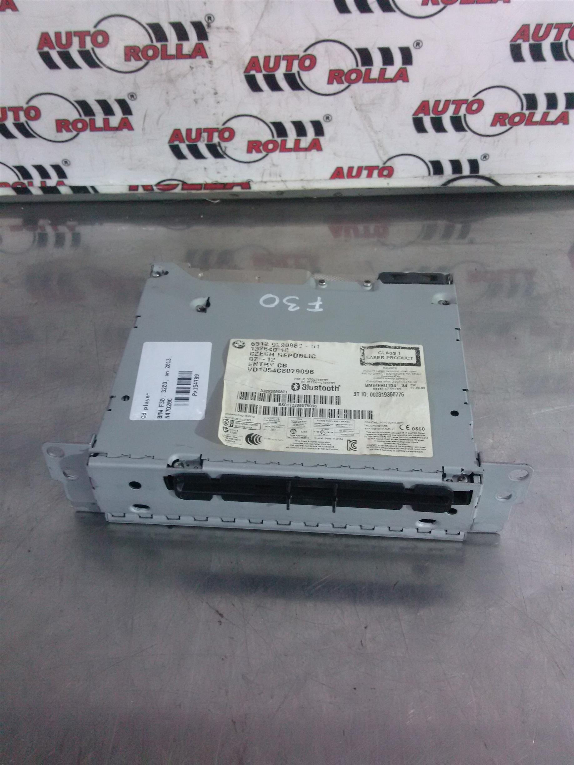 Cd player BMW F30, 320D, an 2013, N47D20C