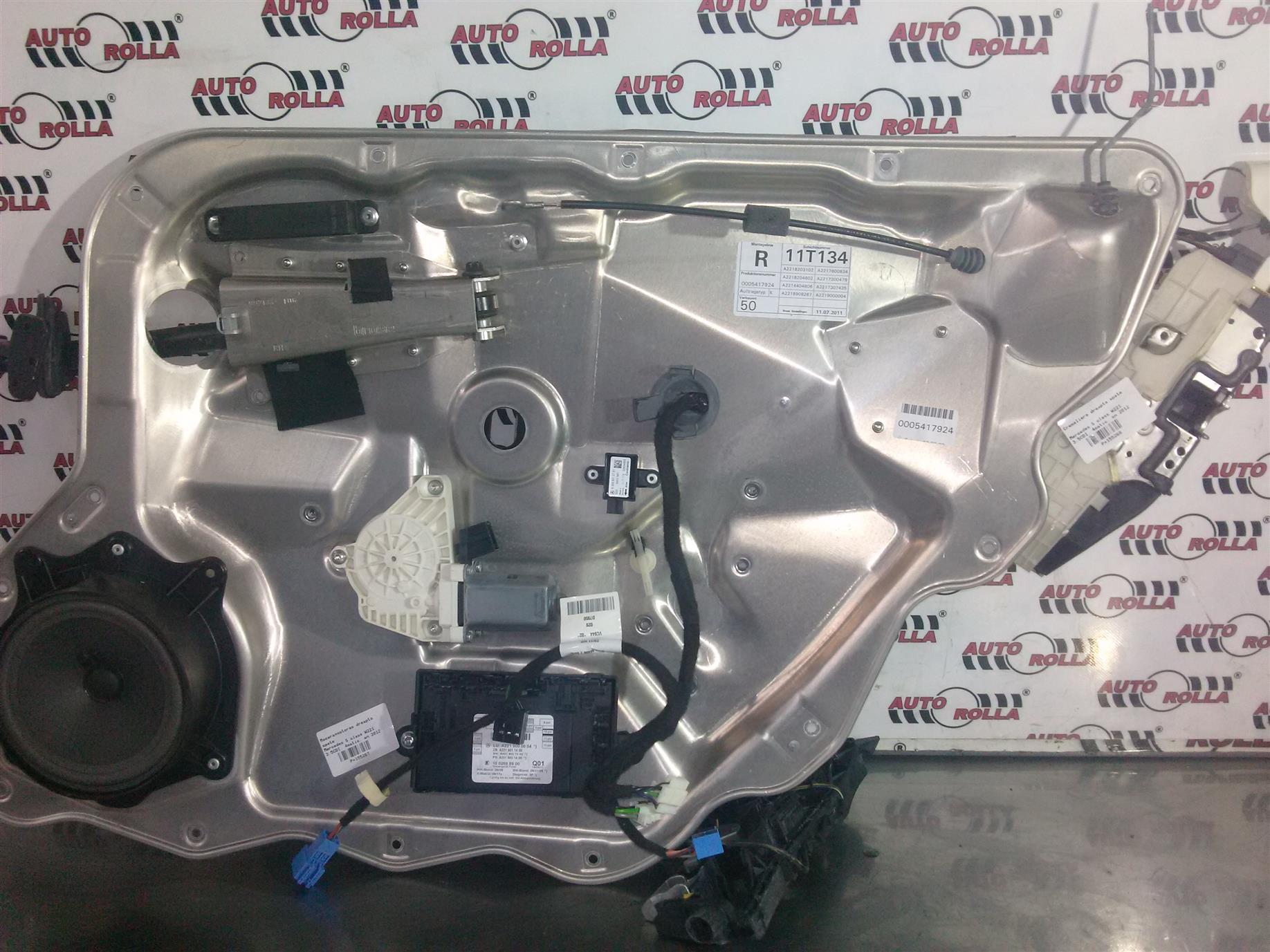 Macara+motoras dreapta spate Mercedes S class W221, 3.5CDI, 4matic, an 2012