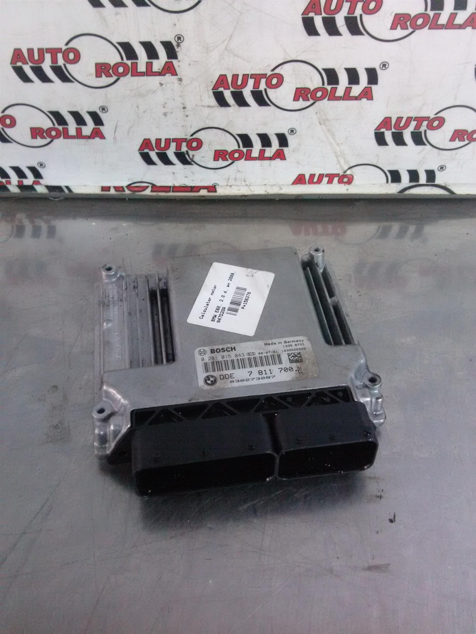 Calculator motor BMW E60, 2.0 d, an 2008, N47D20A