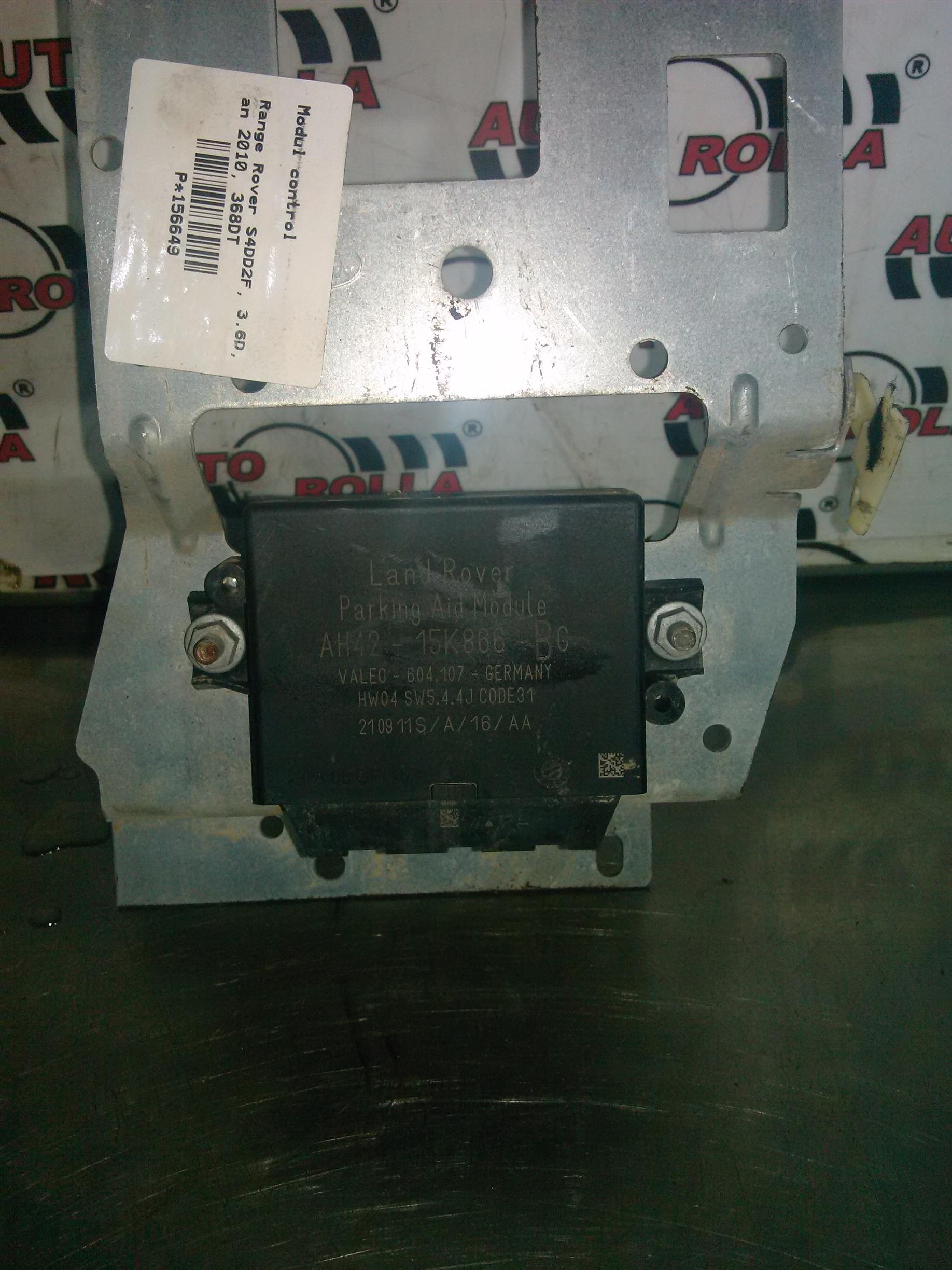 Modul control Range Rover S4DD2F, 3.6D, an 2010, 368DT