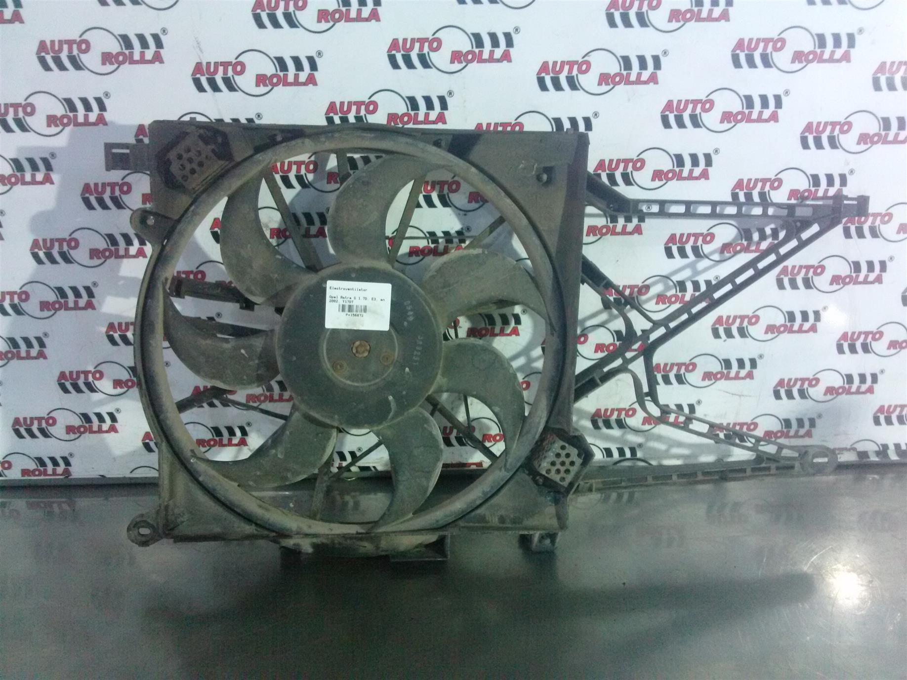 Electroventilator Opel Astra G 1.7D, E3, an 2002, Y17DT