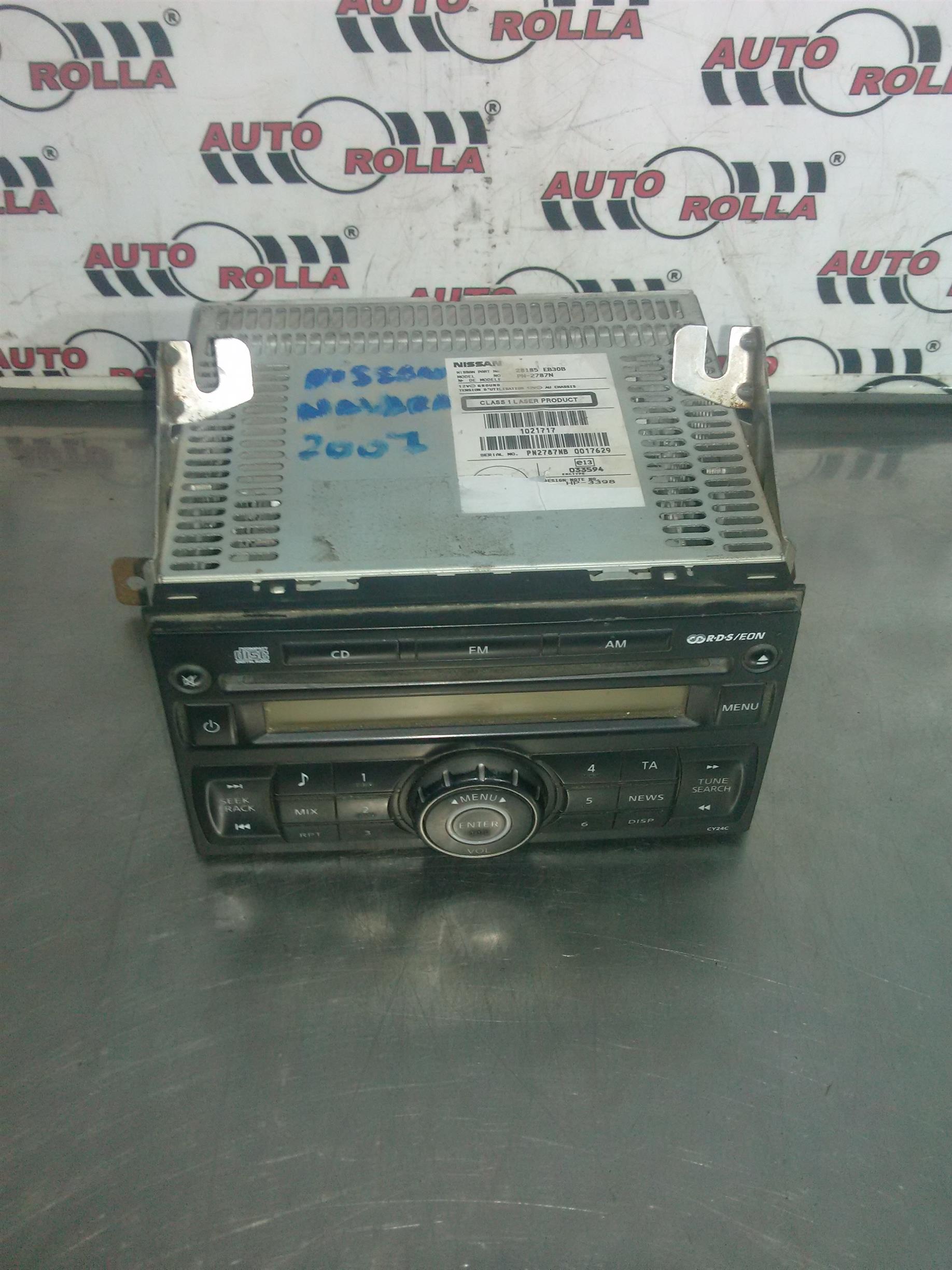 Cd player Nissan Navara an 2007