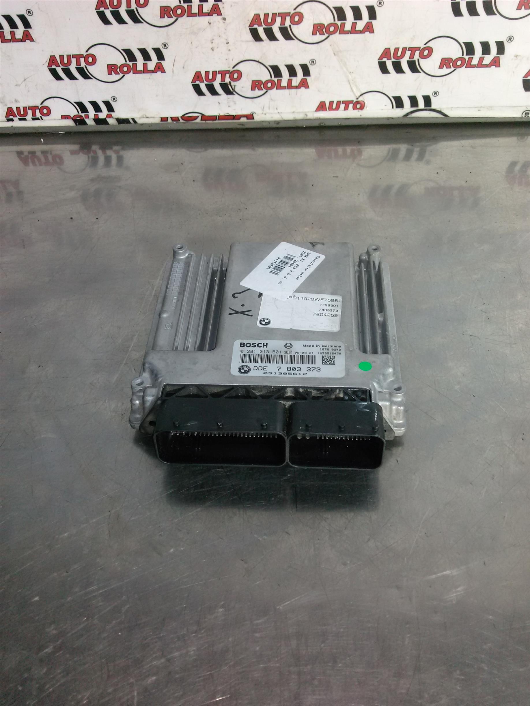 Calculator motor BMW X3, E83 2.0 d, an 2007, 204D4
