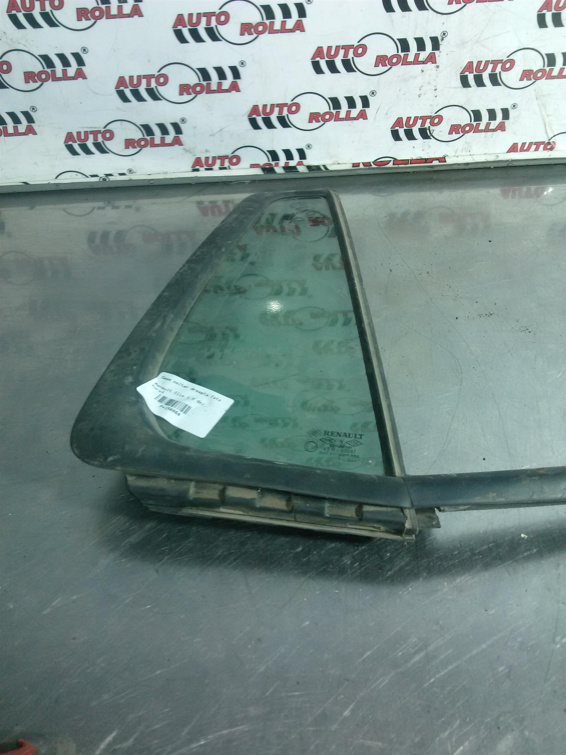 Geam coltar dreapta fata Renault Clio 1.5 dci, euro3