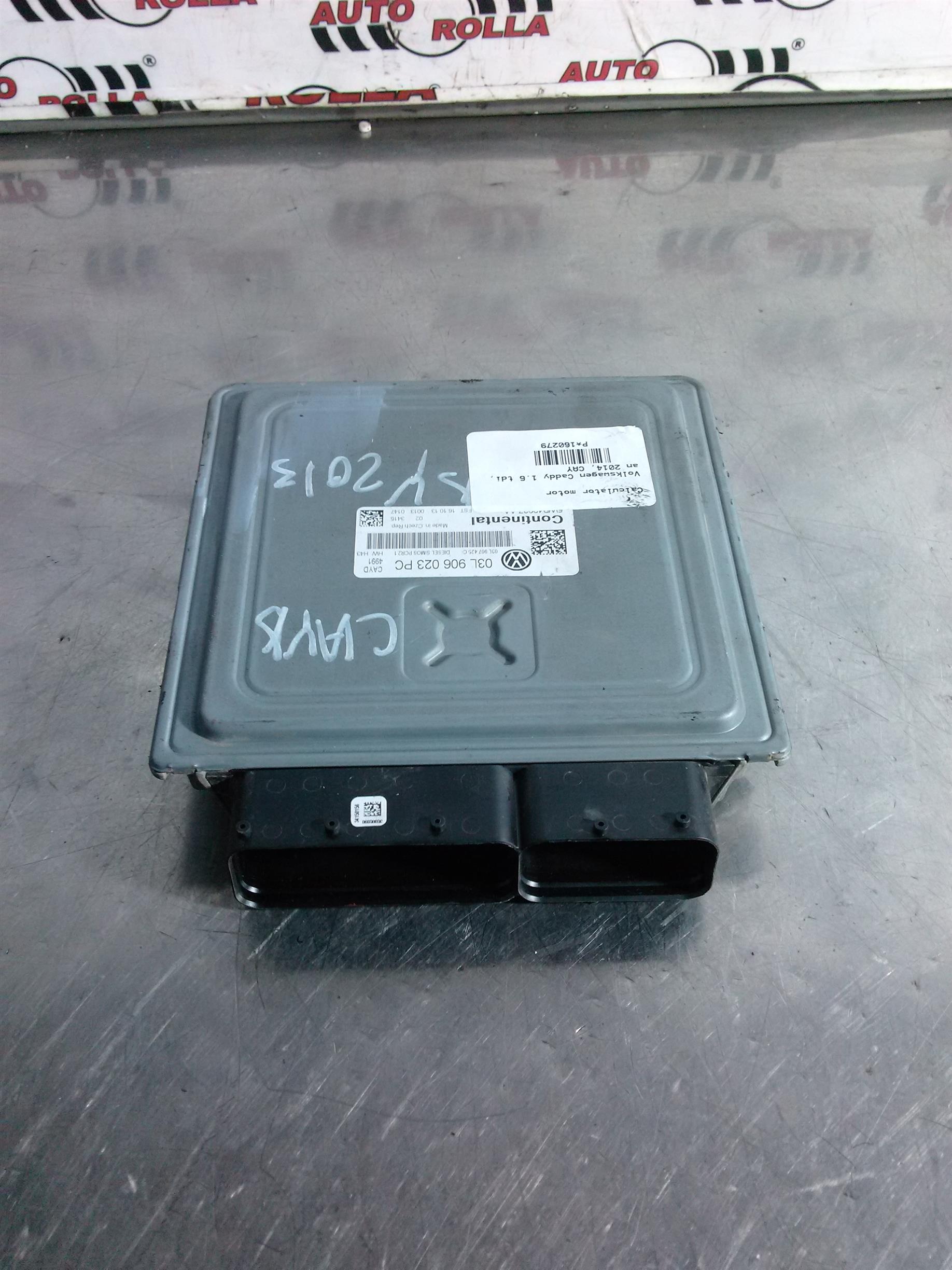 Calculator motor Volkswagen Caddy 1.6 tdi, an 2014, CAY