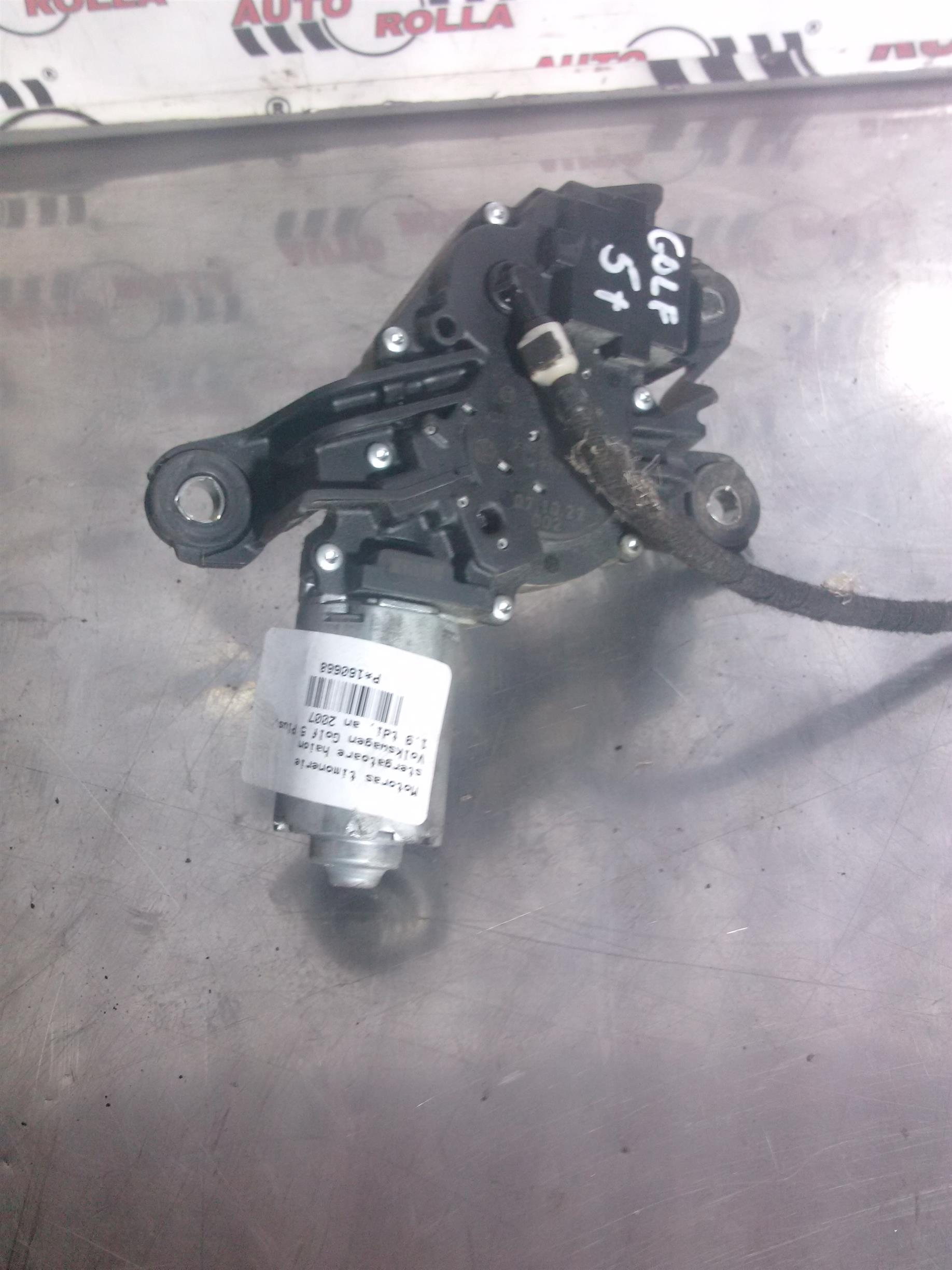 Motoras timonerie stergatoare haion Volkswagen Golf 5 Plus, 1.9 tdi, an 2007