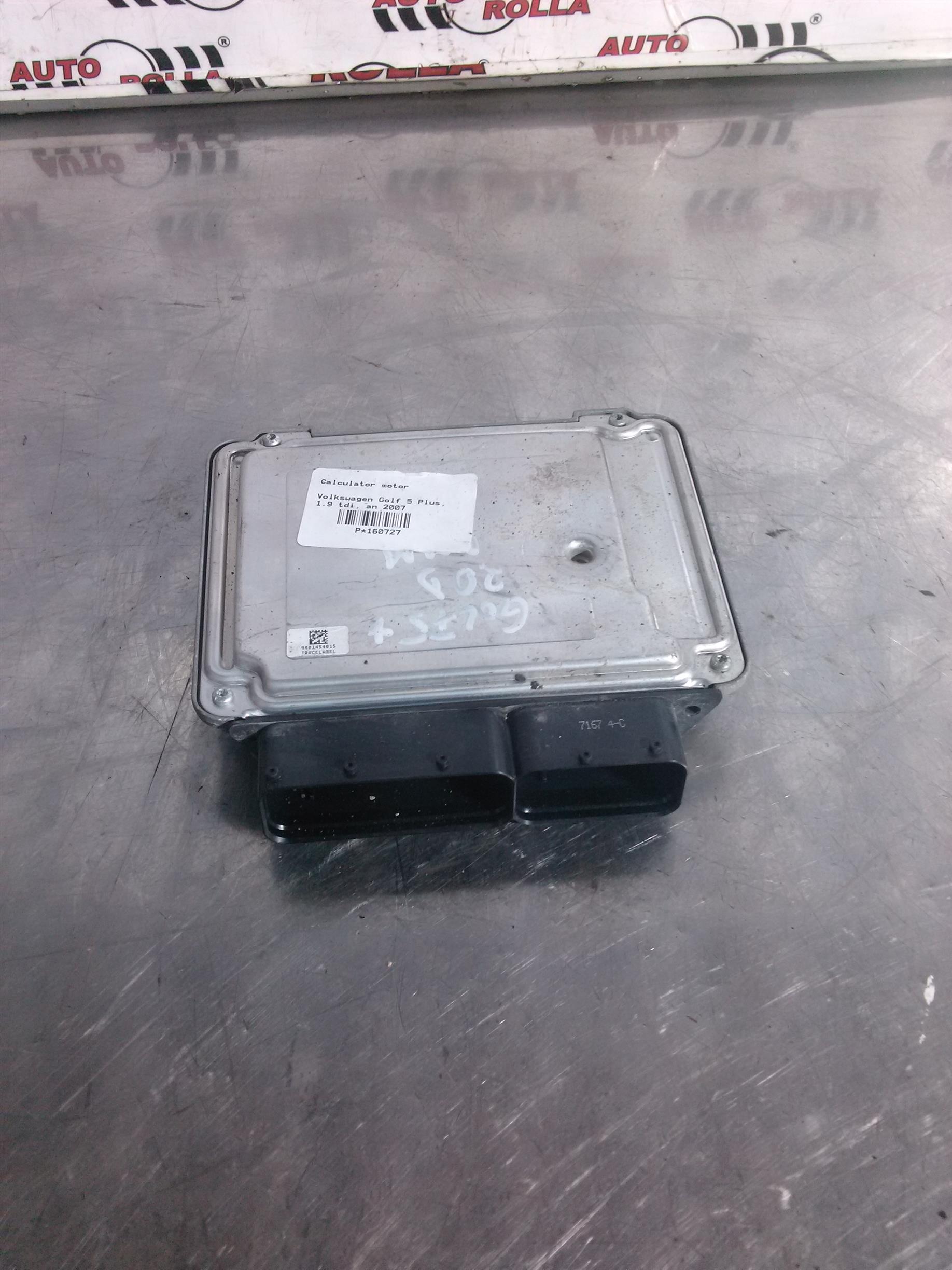 Calculator motor Volkswagen Golf 5 Plus, 1.9 tdi, an 2007