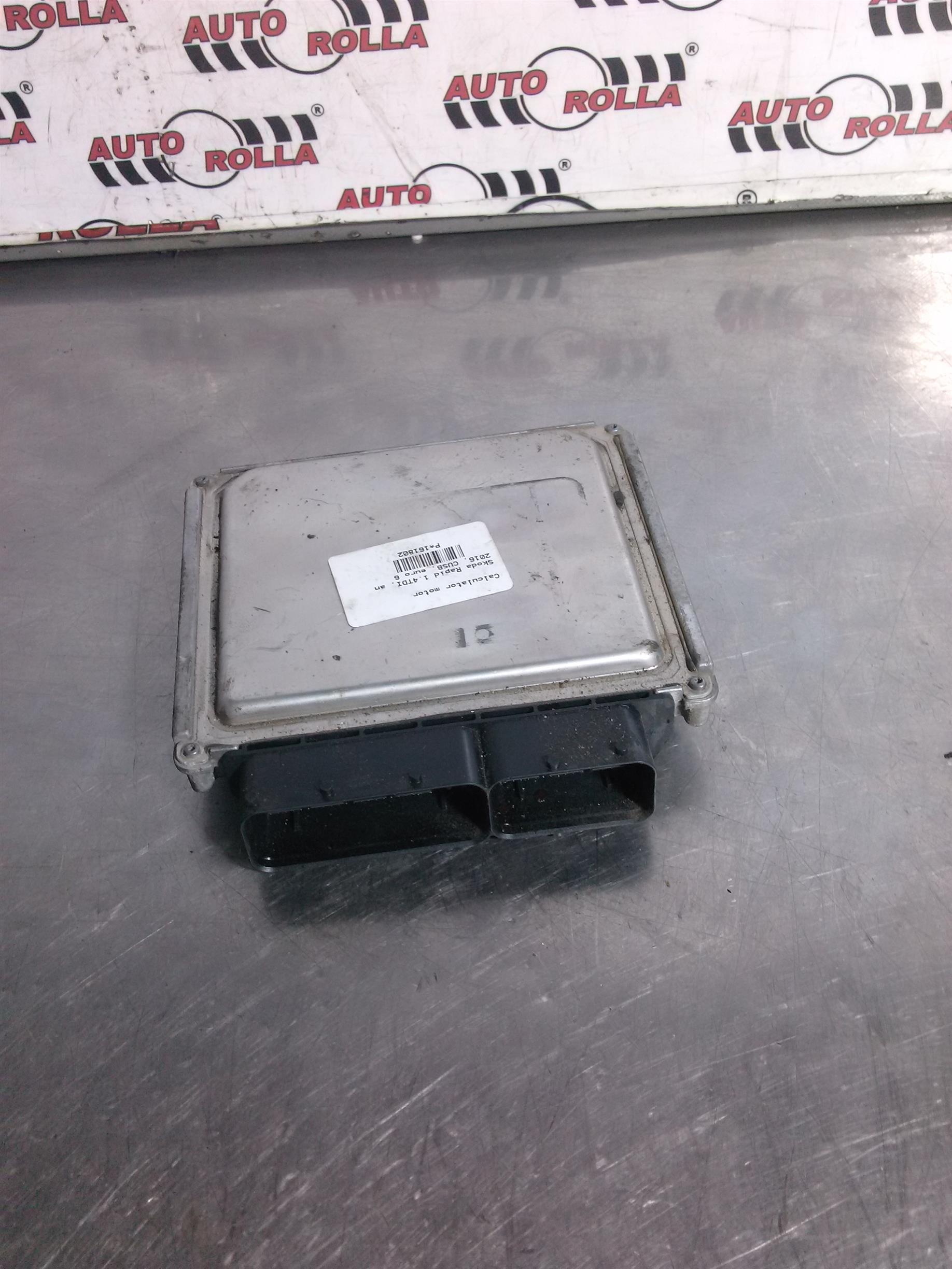 Calculator motor Skoda Rapid 1.4TDI, an 2016, CUSB, euro 6