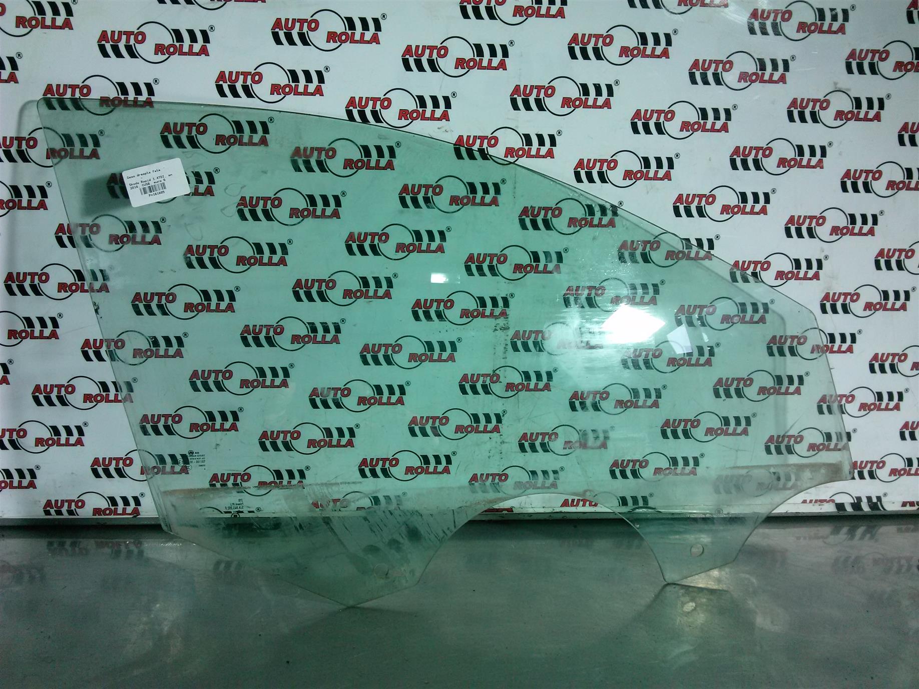 Geam dreapta fata Skoda Rapid 1.4TDI, an 2016, CUSB, euro 6