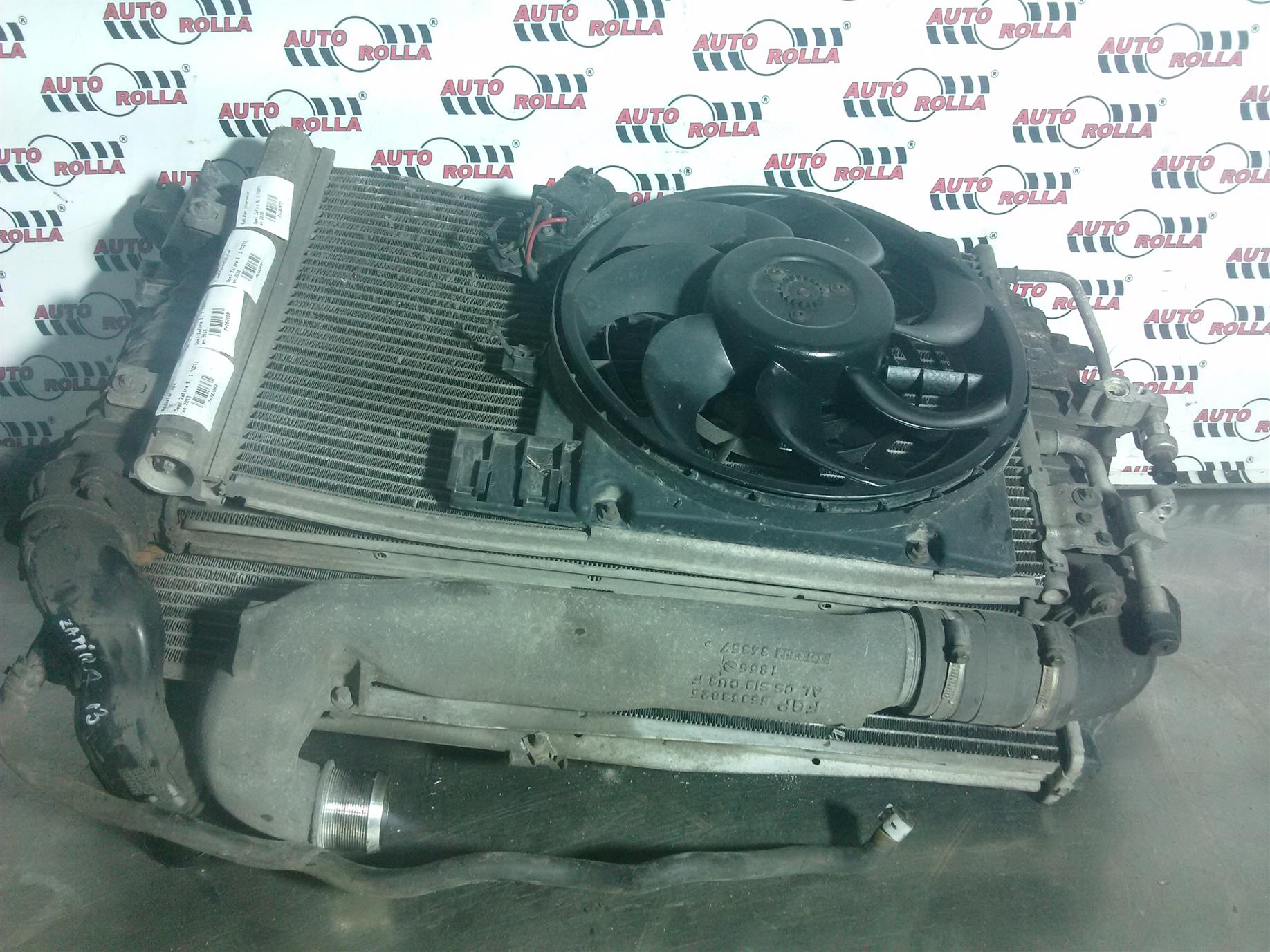 Radiator intercooler Opel Zafira B, 1.7CDTI, an 2010.