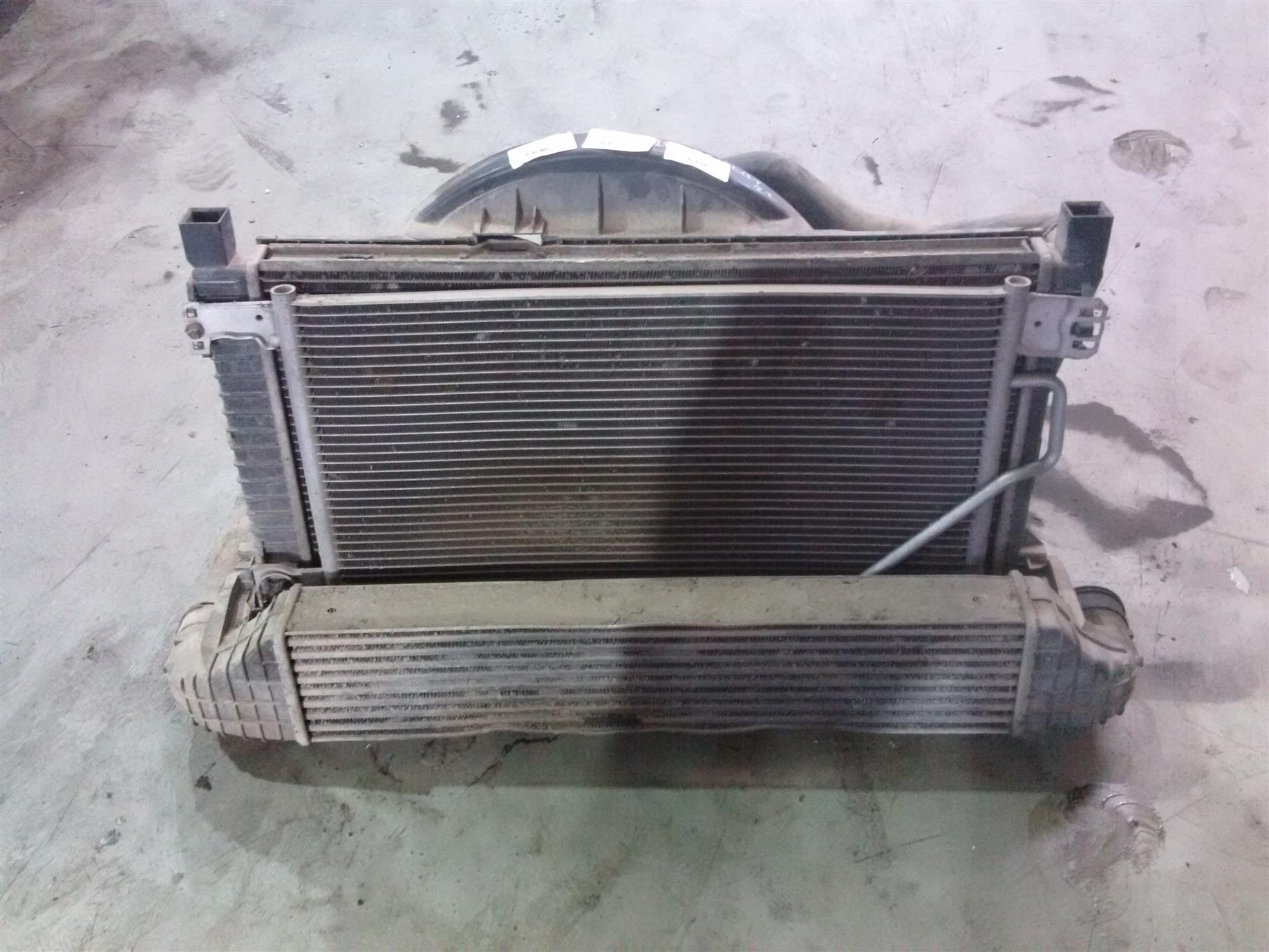 Radiator intercooler Mercedes C class W203, 2.2CDI, an 2004.