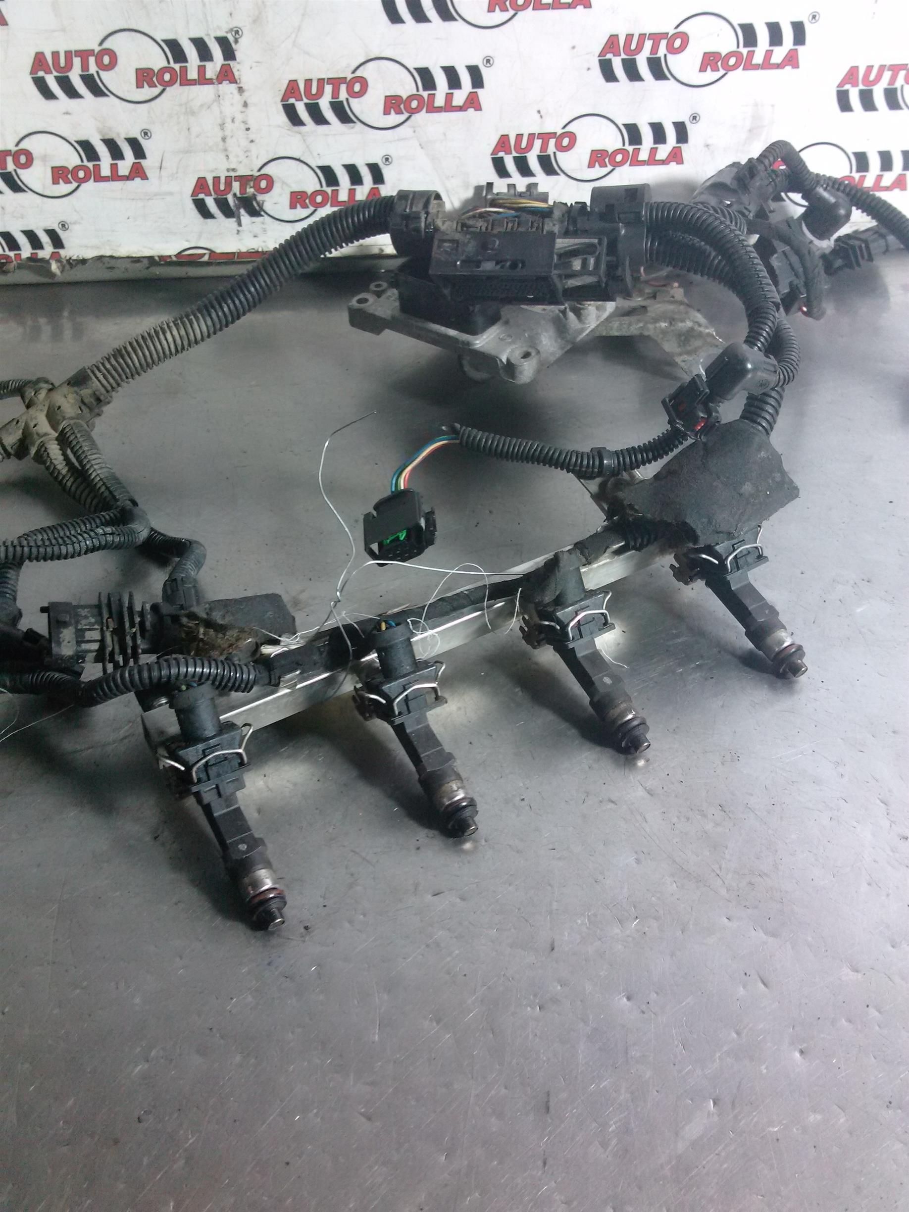 Rampa injrectoare+injectoare set Opel Meriva A, 1.4S, an 2006, euro 4, Z14XEP