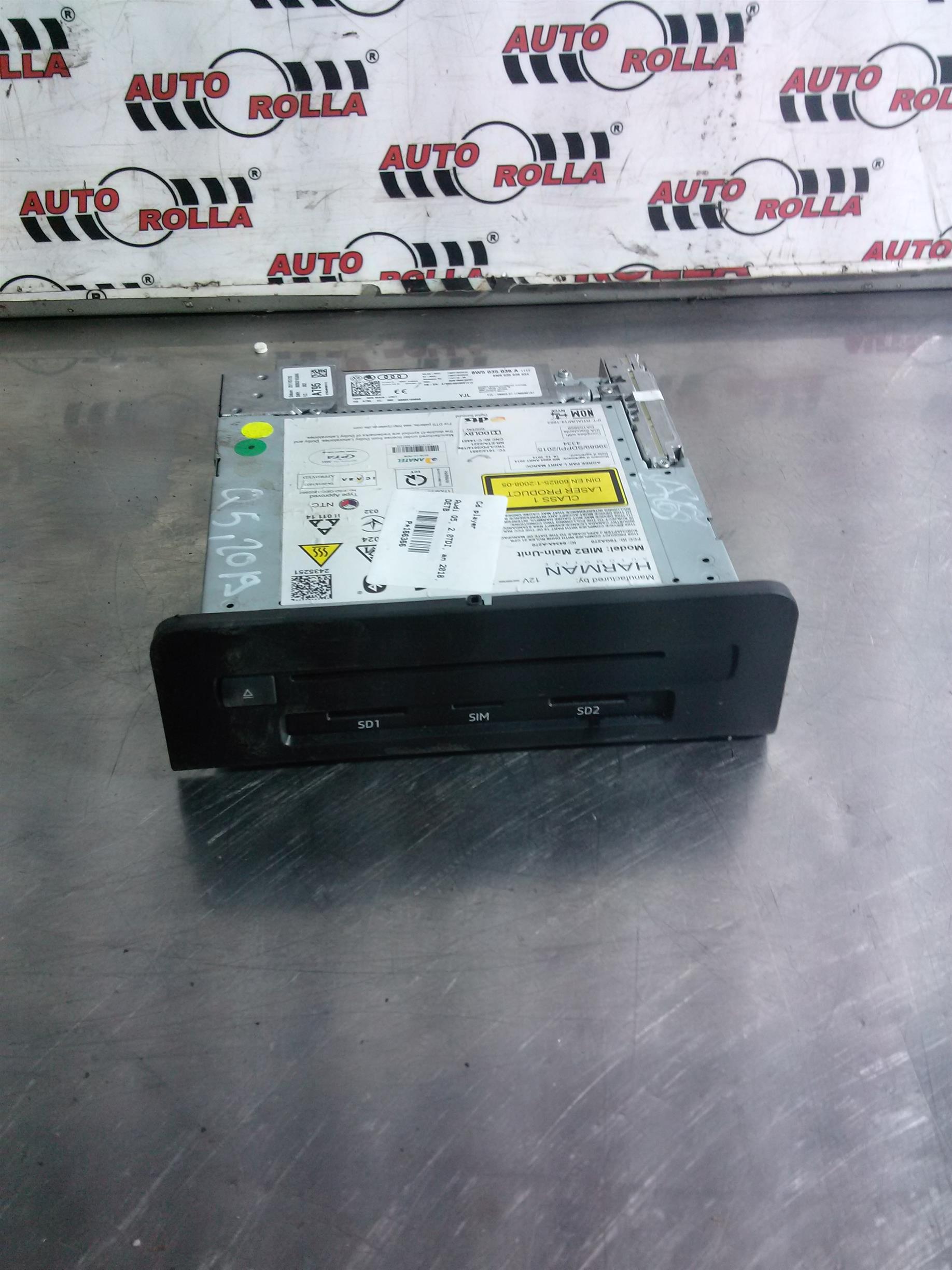 Cd player Audi Q5, 2.0TDI, an 2018, DETB