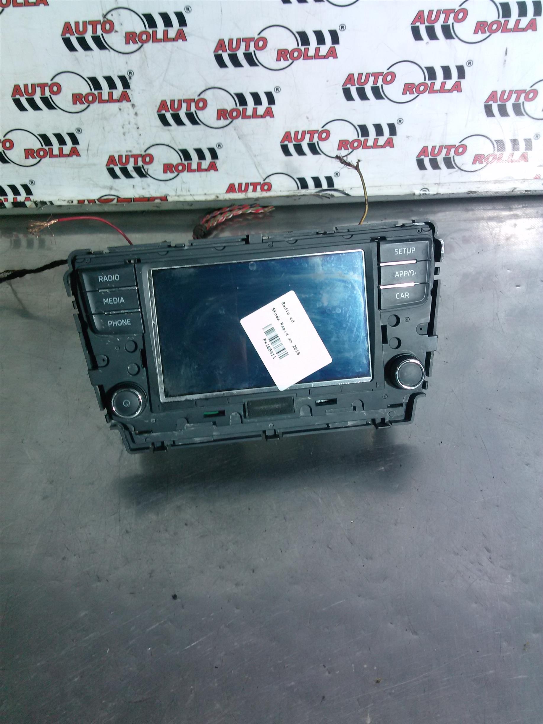 Radio cd Skoda Rapid an 2016