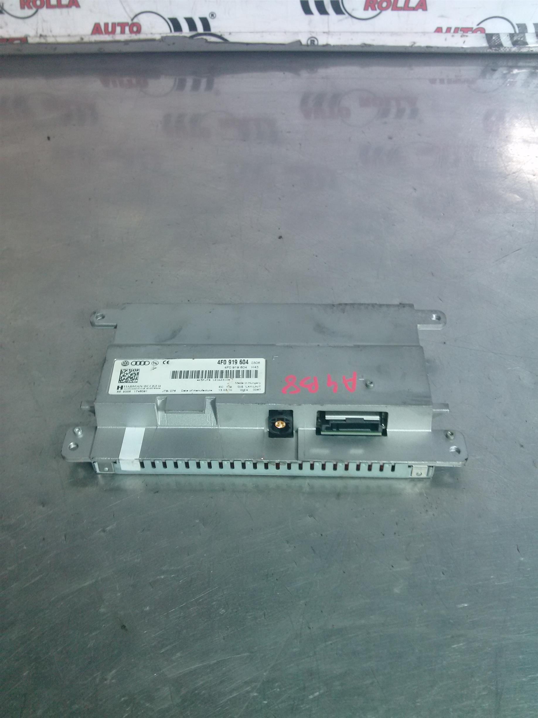 Display bord Audi A4 B8, an 2009