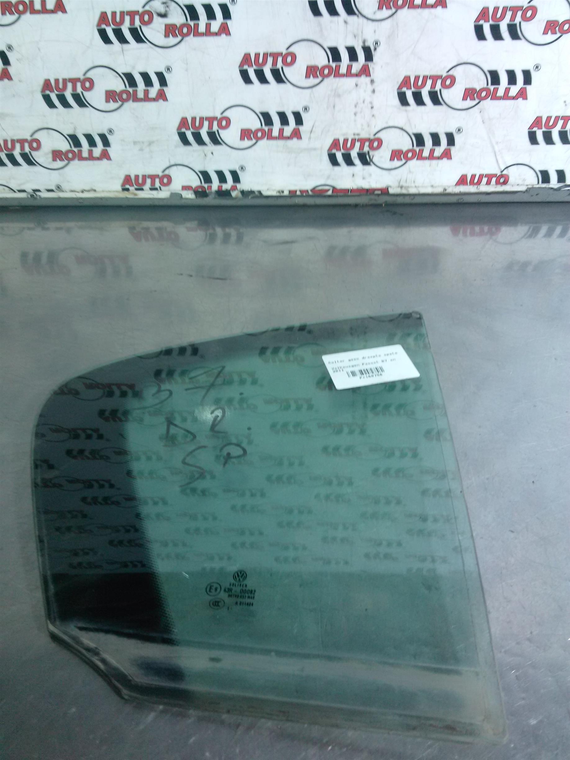 Coltar geam dreapta spate Volkswagen Passat B7 an 2011.
