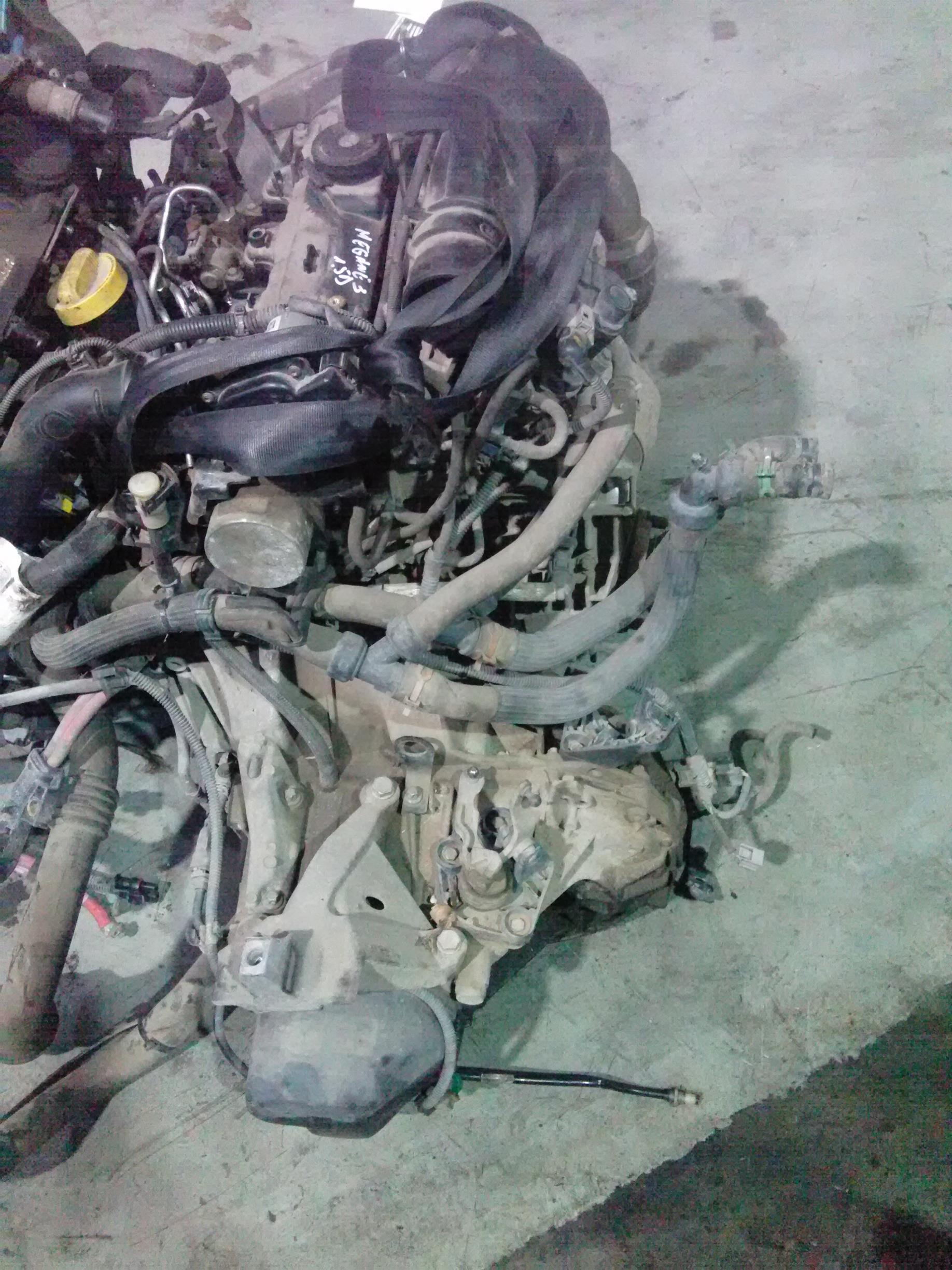 Instalatie motor Renault Megane 3, 1.5 dci, an 2012, euro 5