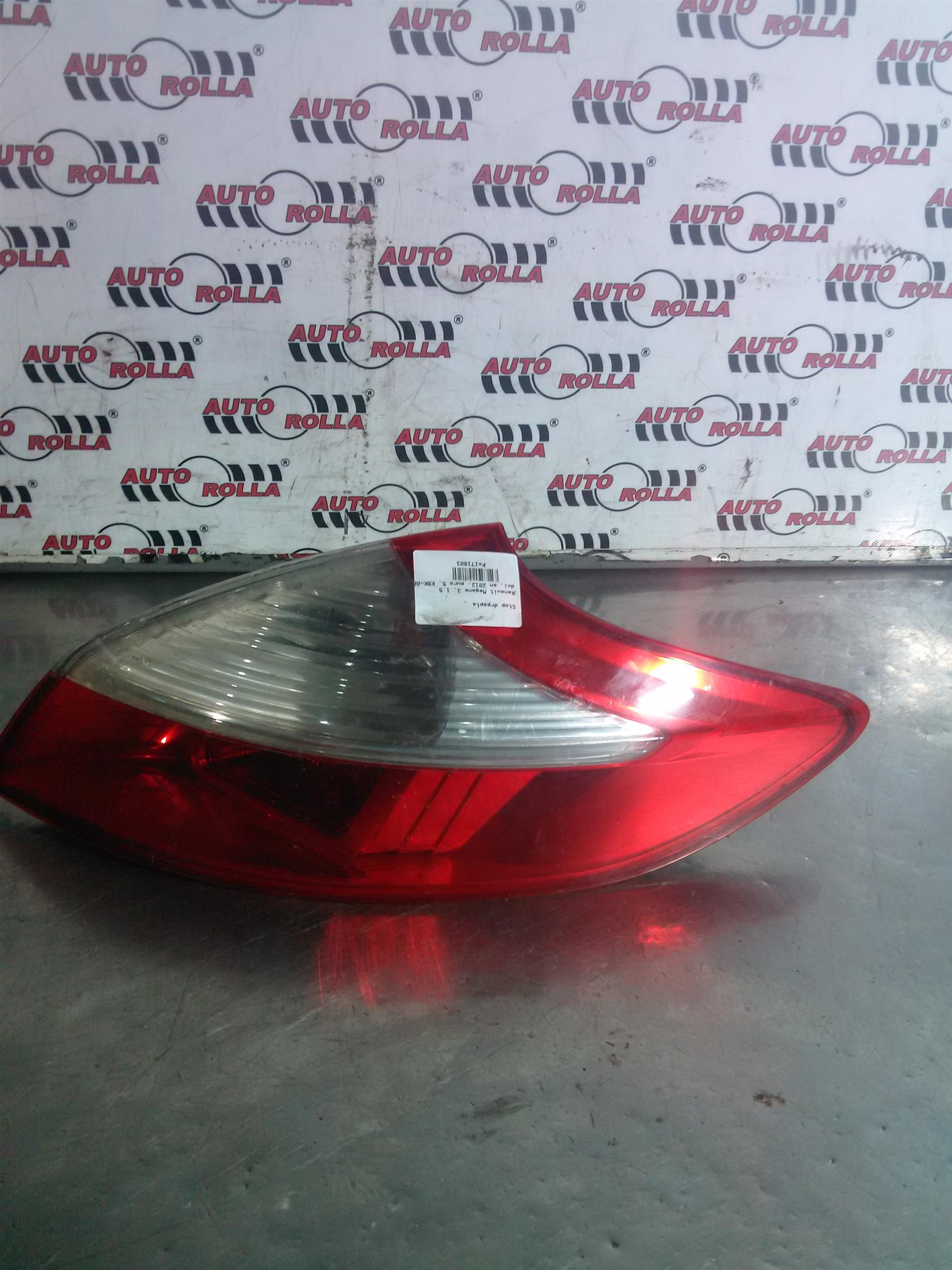 Stop dreapta Renault Megane 3, 1.5 dci, an 2012, euro 5, K9K-A6