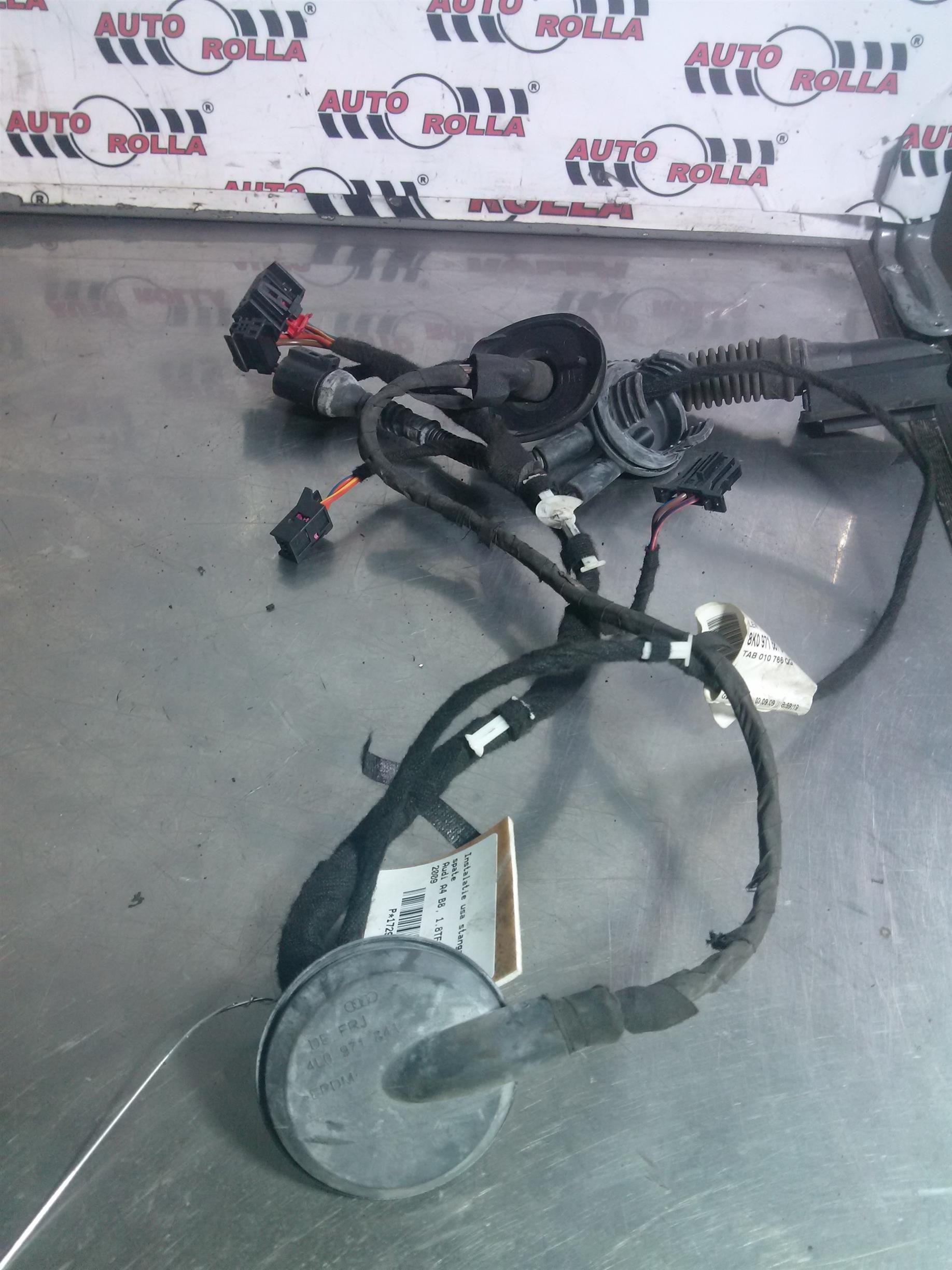 Instalatie usa stanga spate Audi A4 B8, 1.8TFSI, an 2009