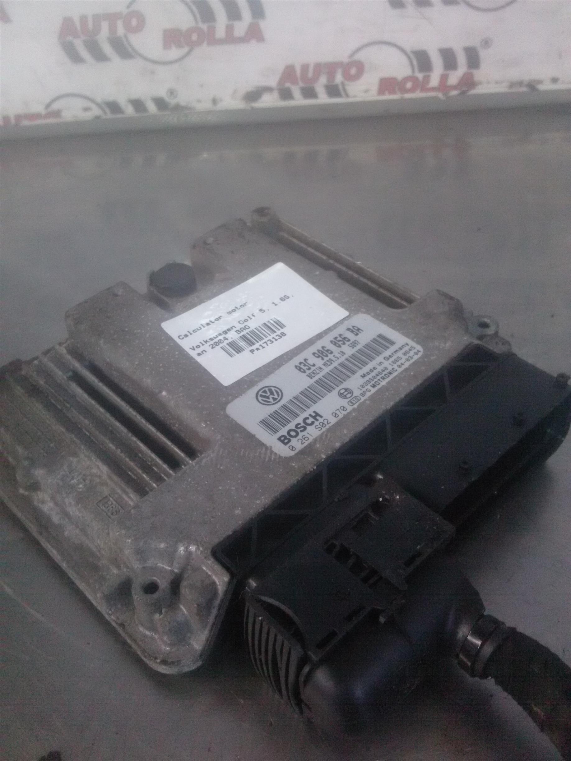 Calculator motor Volkswagen Golf 5, 1.6S, an 2004, BAG