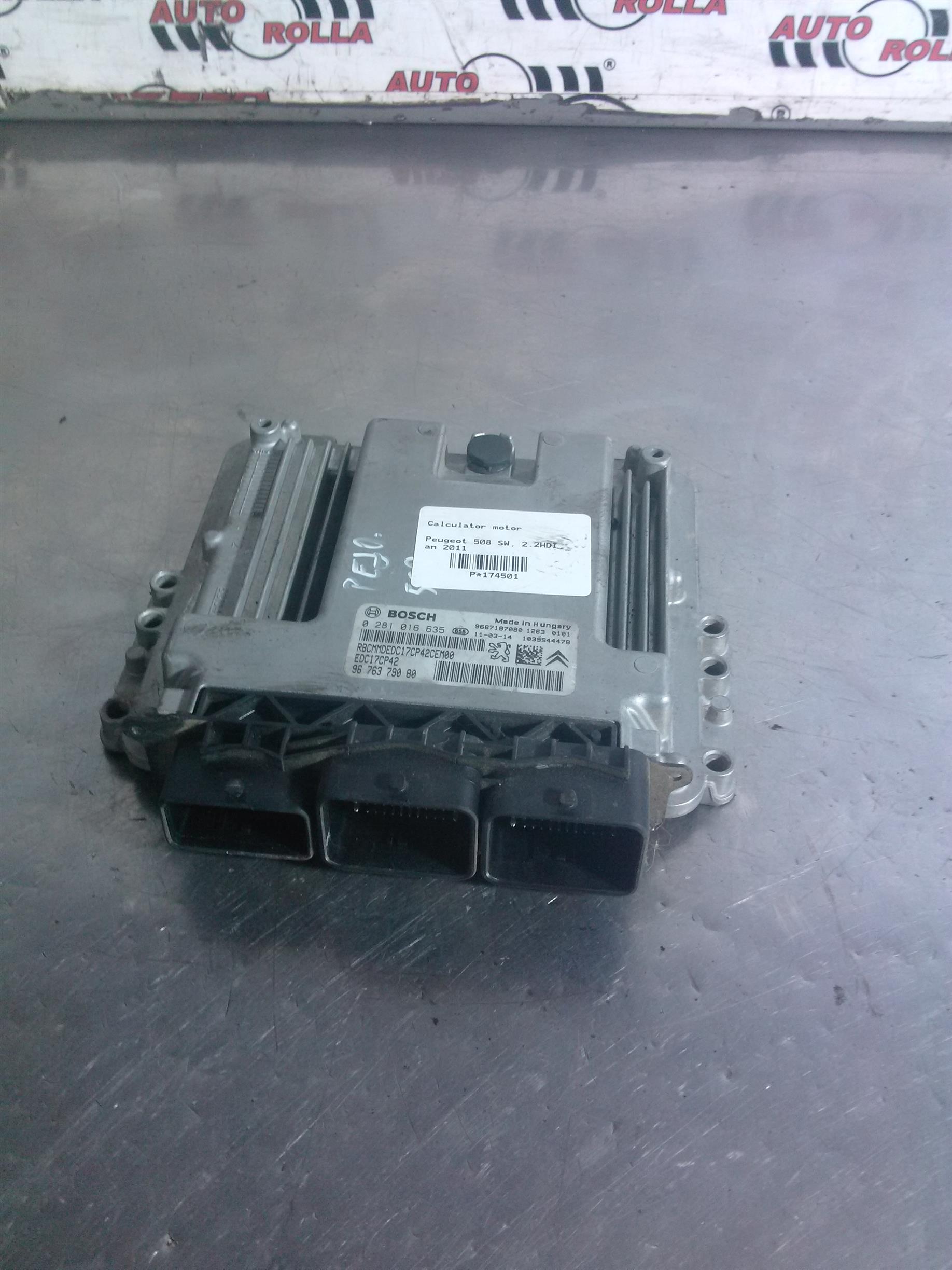Calculator motor Peugeot 508 SW, 2.2HDI, an 2011