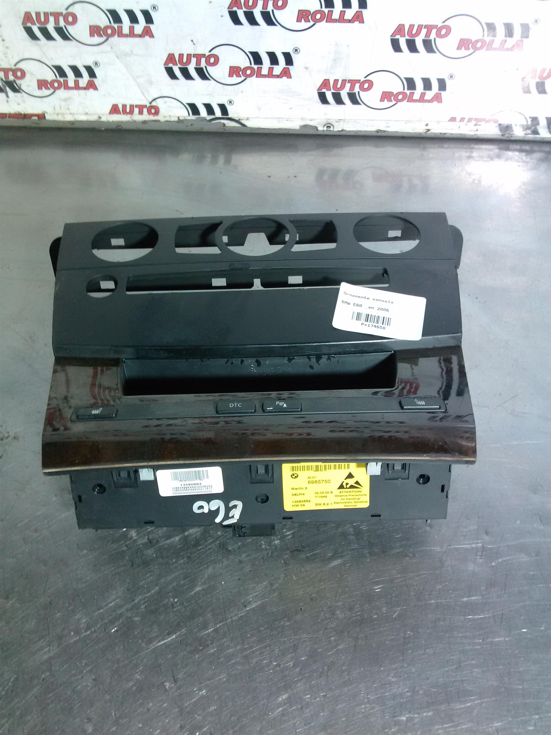 Ornamente consola BMW E60 ,an 2006