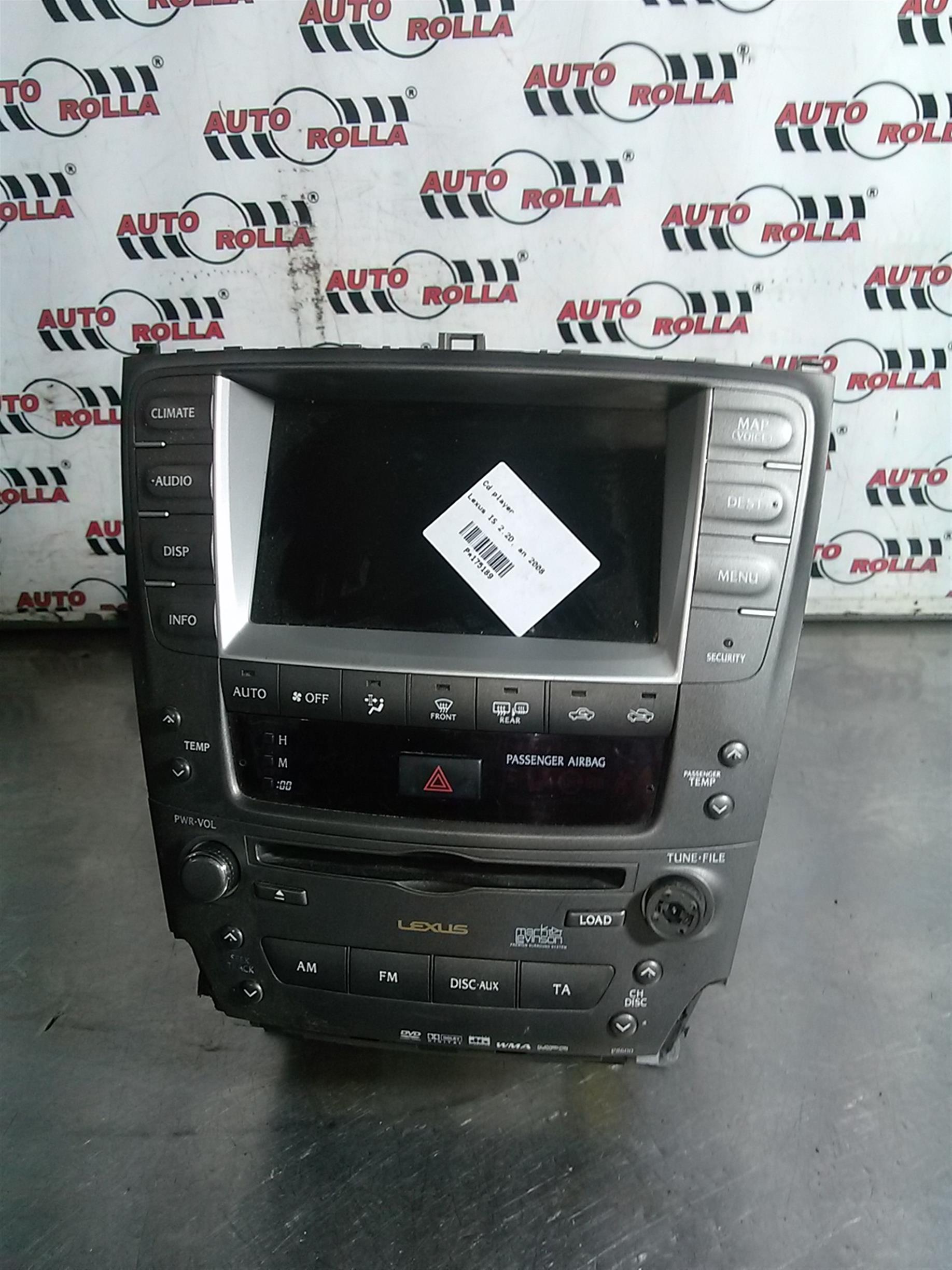 Cd player Lexus IS 2.2D, an 2008