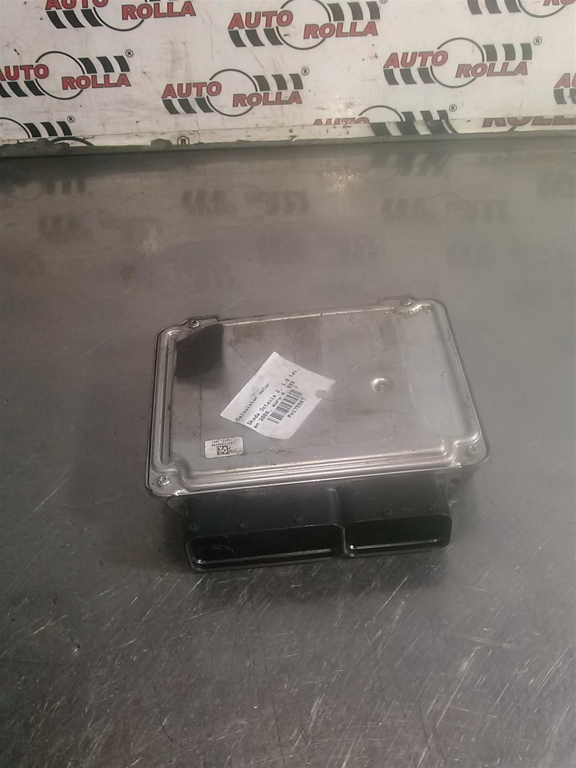 Calculator motor Skoda Octavia 2, 1.9 tdi, an 2008, euro 4, BXE