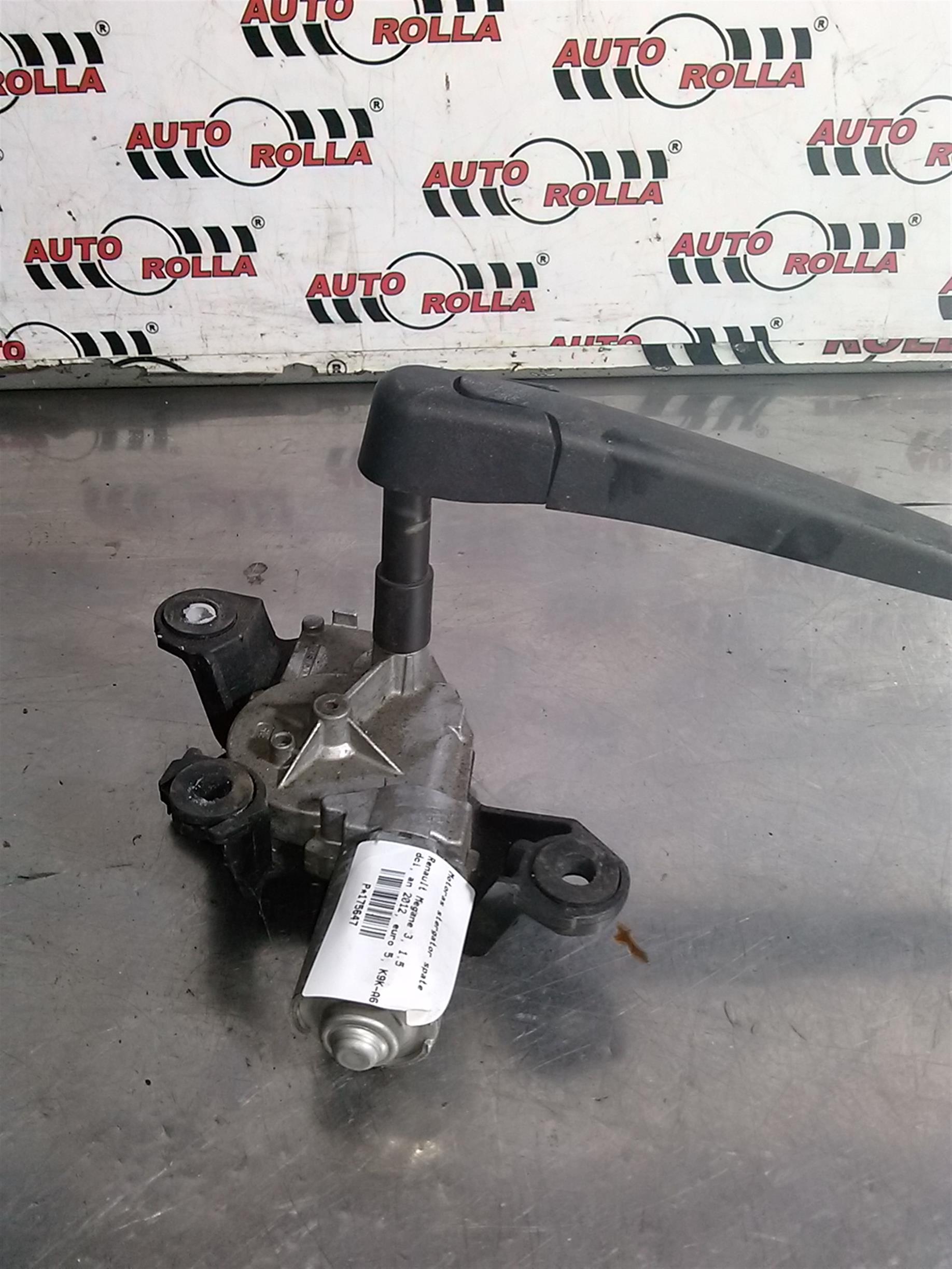 Motoras stergator spate Renault Megane 3, 1.5 dci, an 2012, euro 5, K9K-A6