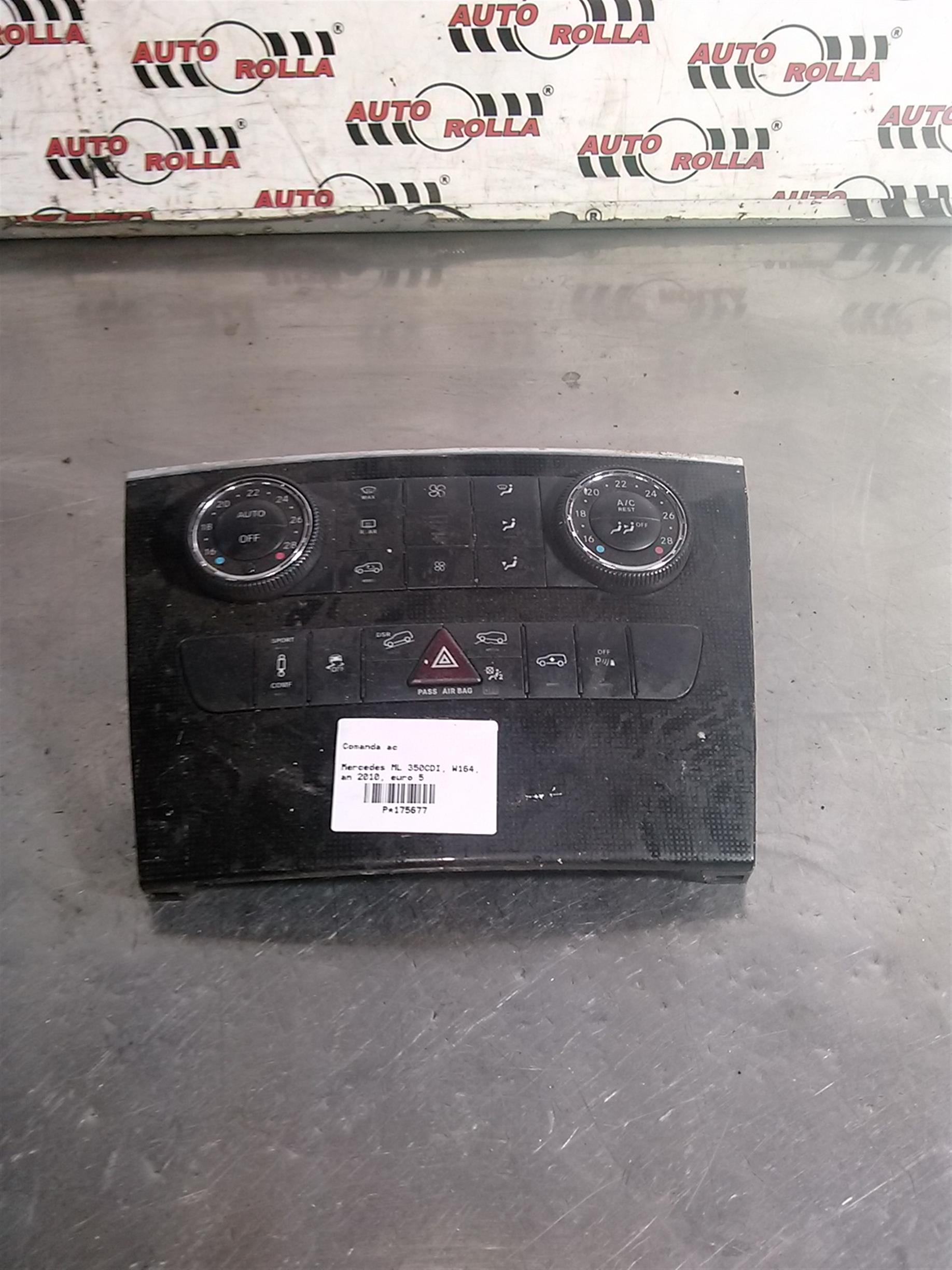 Comanda ac Mercedes ML 350CDI, W164, an 2010, euro 5