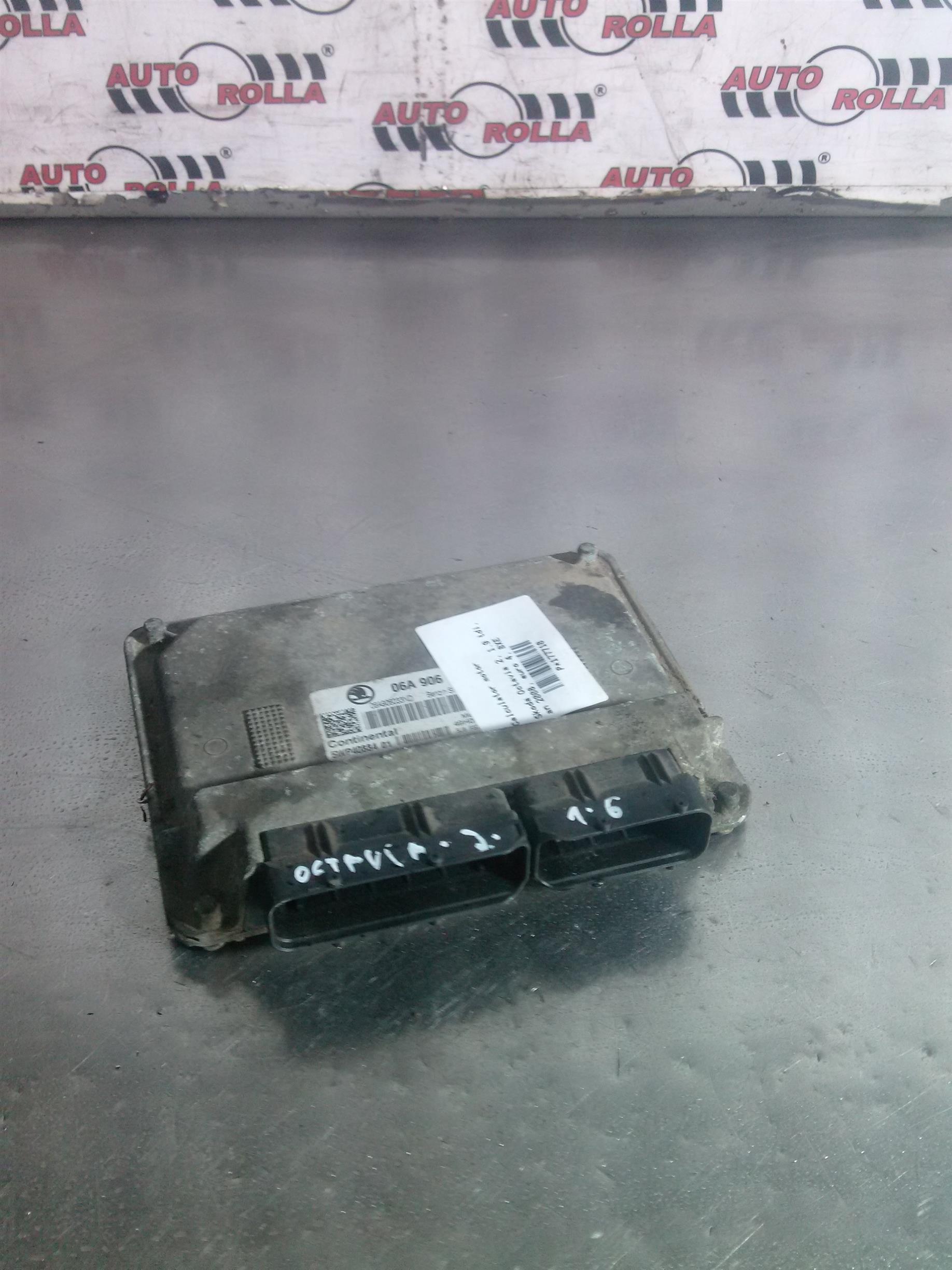 Calculator motor Skoda Octavia 2, 1.9 tdi, an 2008, euro 4, BXE
