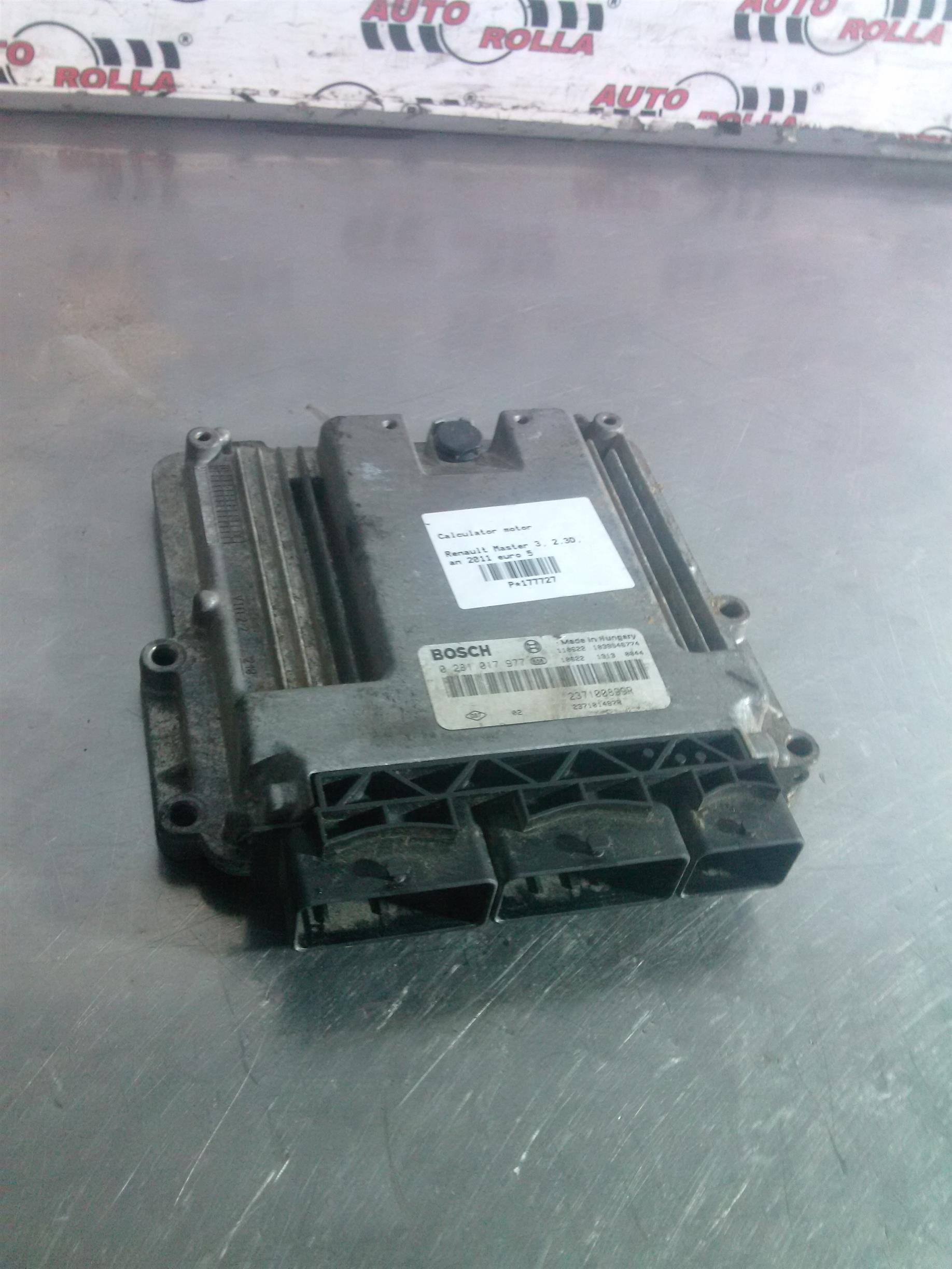 Calculator motor Renault Master 3, 2.3D, an 2011 euro 5