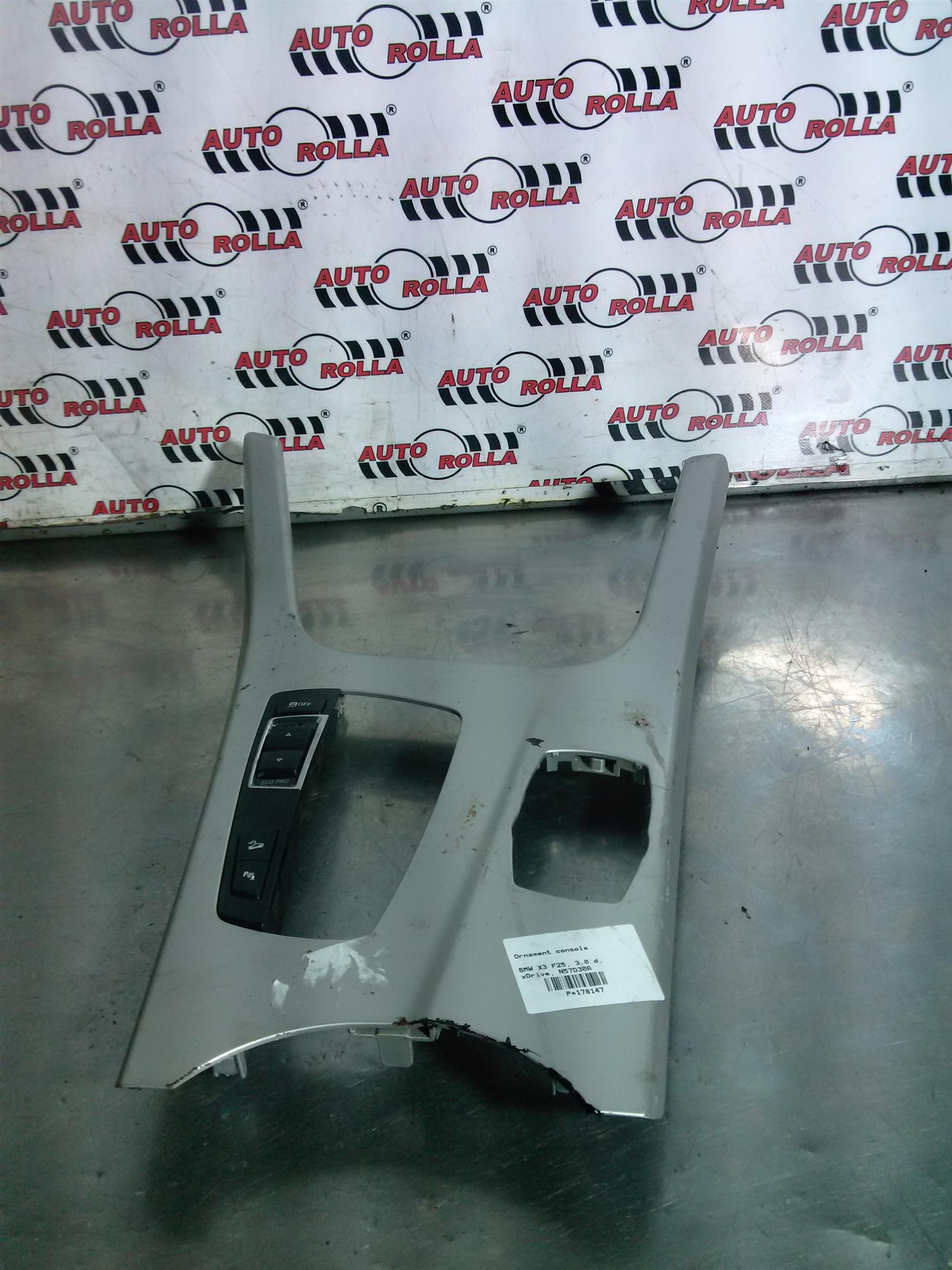 Ornament consola BMW X3 F25, 3.0 d, xDrive, N57D30A